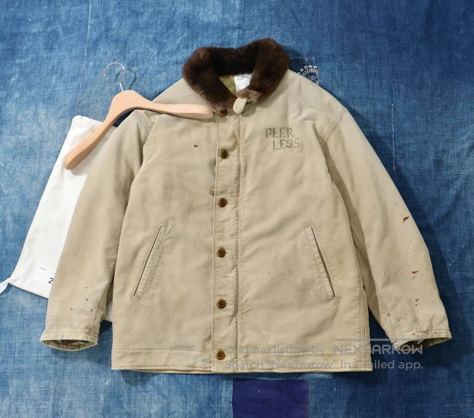 Visvim visvim Chief Deckhand Coat in Beige. Size US L / EU 52-54 / 3 - 1 Thumbnail