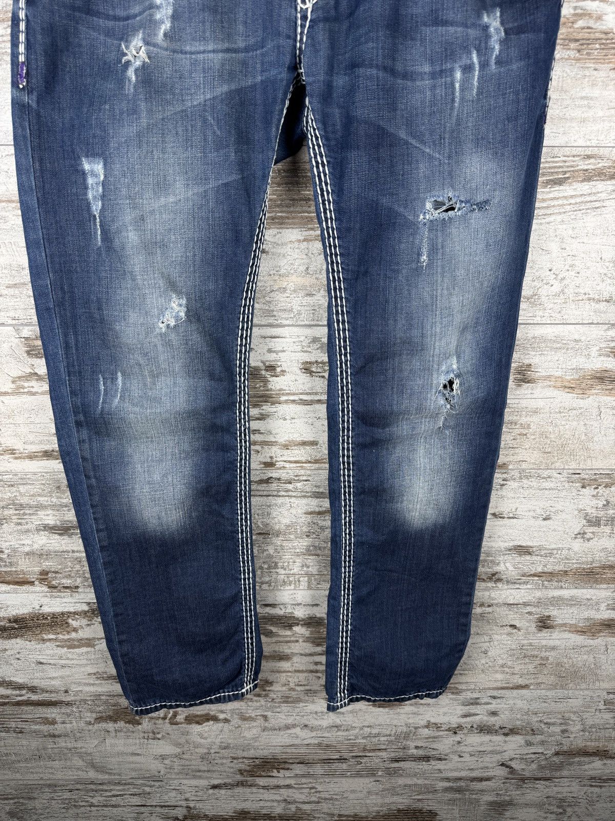 True Religion Mens Vintage True Religion baggy jeans denim pants y2k rare Size US 34 / EU 50 - 5 Thumbnail
