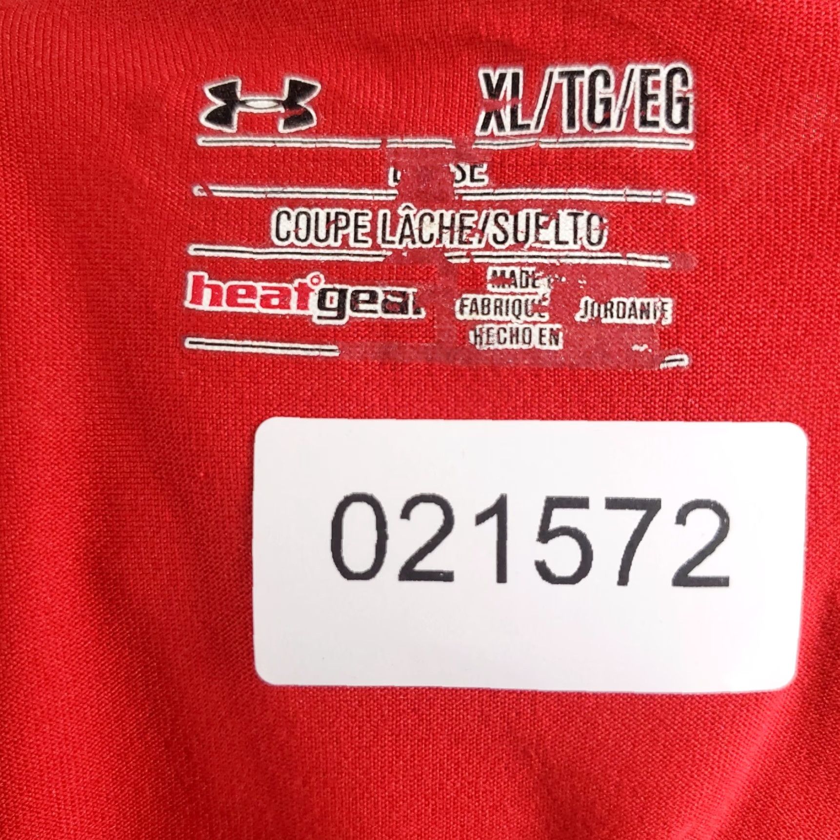 Under Armour Under Armour T Shirt Mens XL Red Heatgear Active Work Out Gym Short Sleeve Size US XL / EU 56 / 4 - 7 Thumbnail