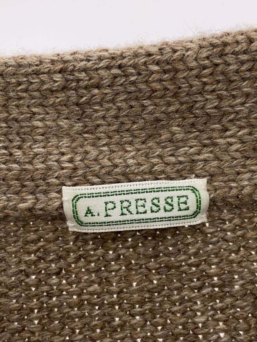 A.PRESSE Brown Cashmere 23aw Size US L / EU 52-54 / 3 - 3 Thumbnail