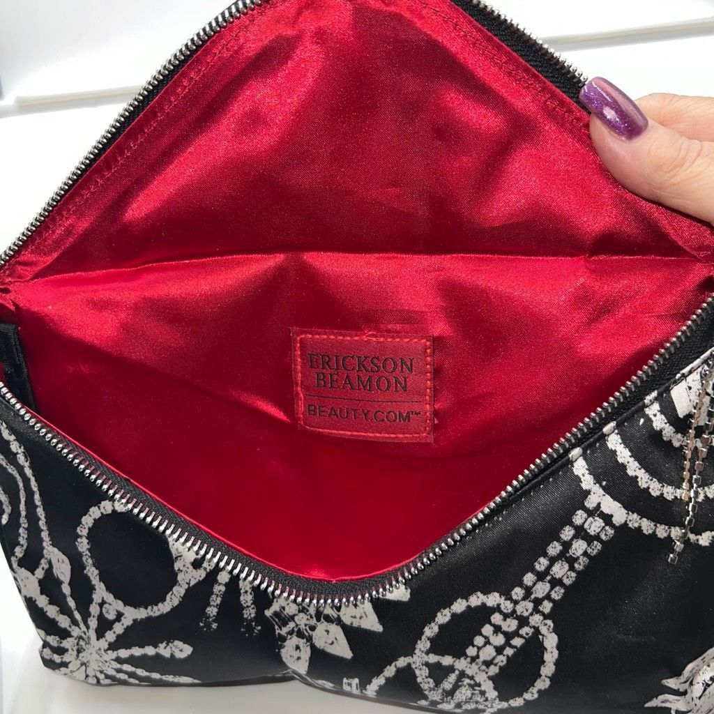 Other Erickson Beamon Satin and Rhinestoned Wristlet Pouch Size ONE SIZE - 7 Thumbnail