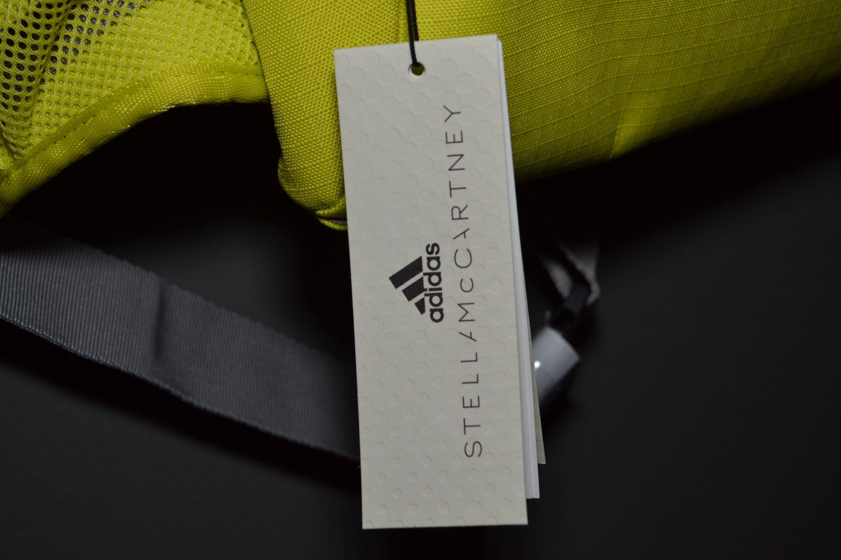 Adidas × Stella McCartney Adidas By Stella McCartney Multi Bag Fluorescent Yellow New Size ONE SIZE - 3 Thumbnail