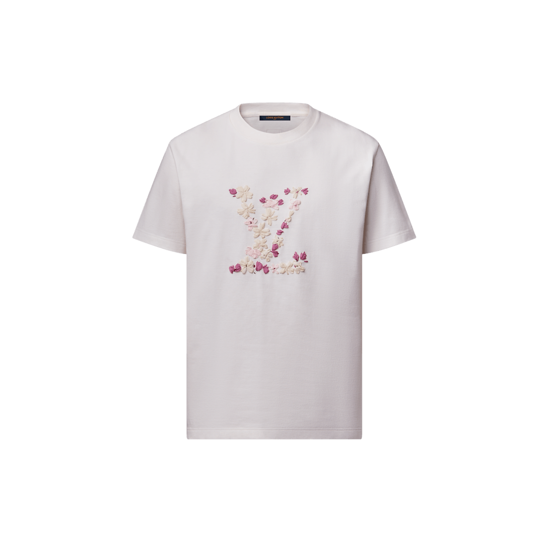 Louis Vuitton Embroidered T-Shirt Size US XL / EU 56 / 4 - 1 Thumbnail