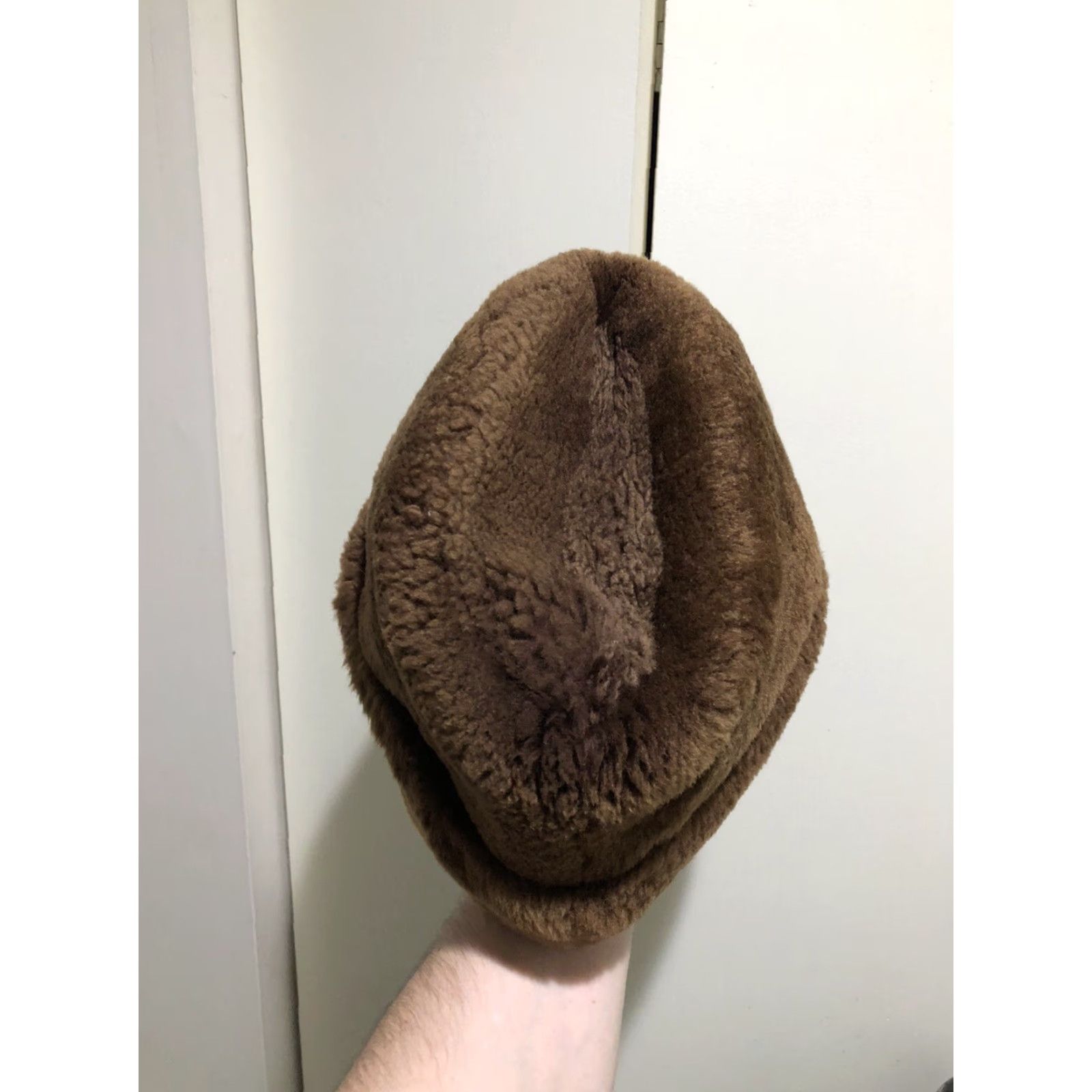 Eddie Bauer VINTAGE Eddie Bauer Trapper Hat Unisex Adults L Brown Grizzly Bear Winter Lined Hunting Outdoor Hat Size ONE SIZE - 3 Thumbnail