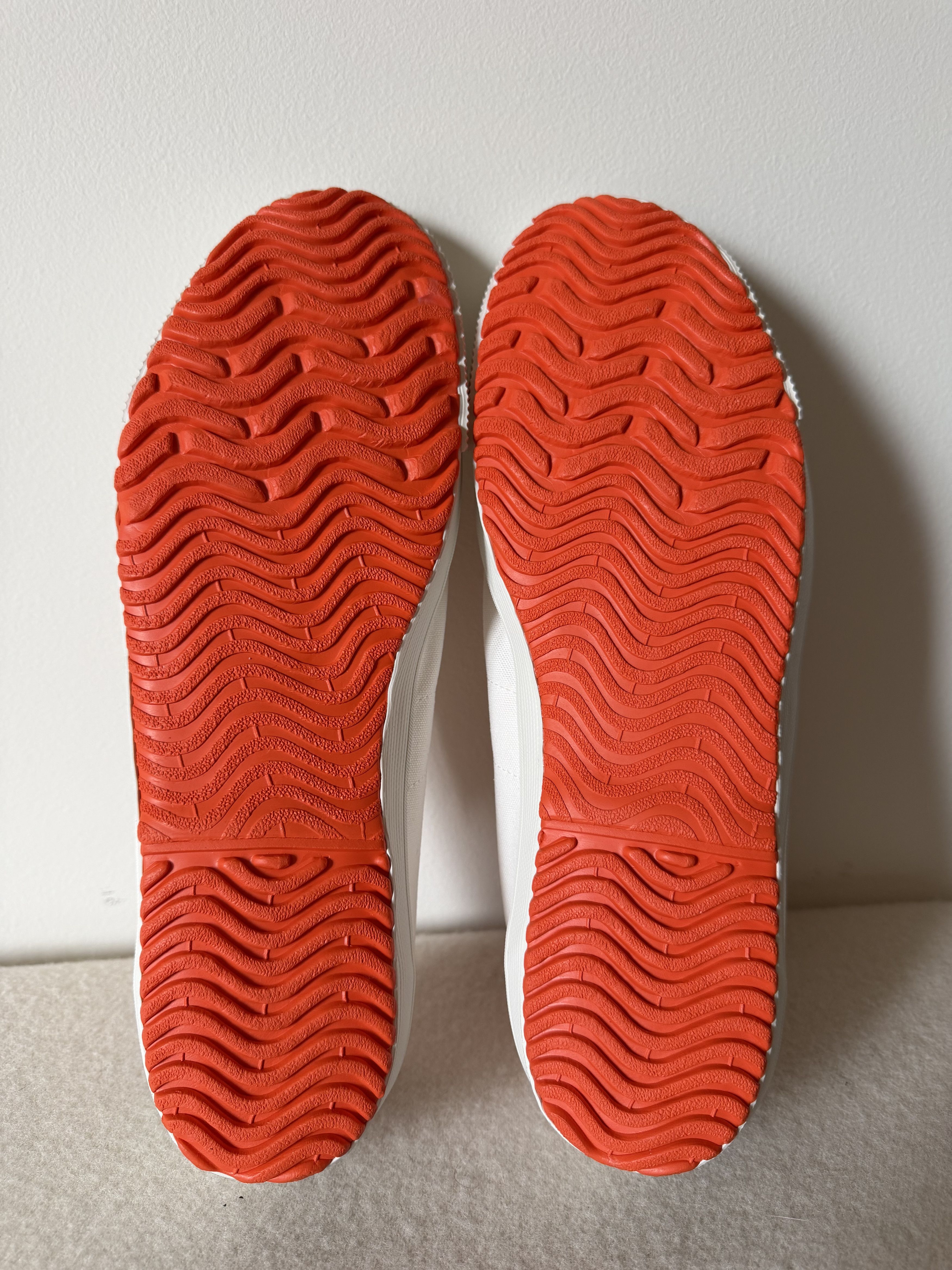 A24 Koyo Bear A24 Marty Supreme Sharpman Shoes in White Orange Size US 12.5 / EU 45-46 - 8 Thumbnail