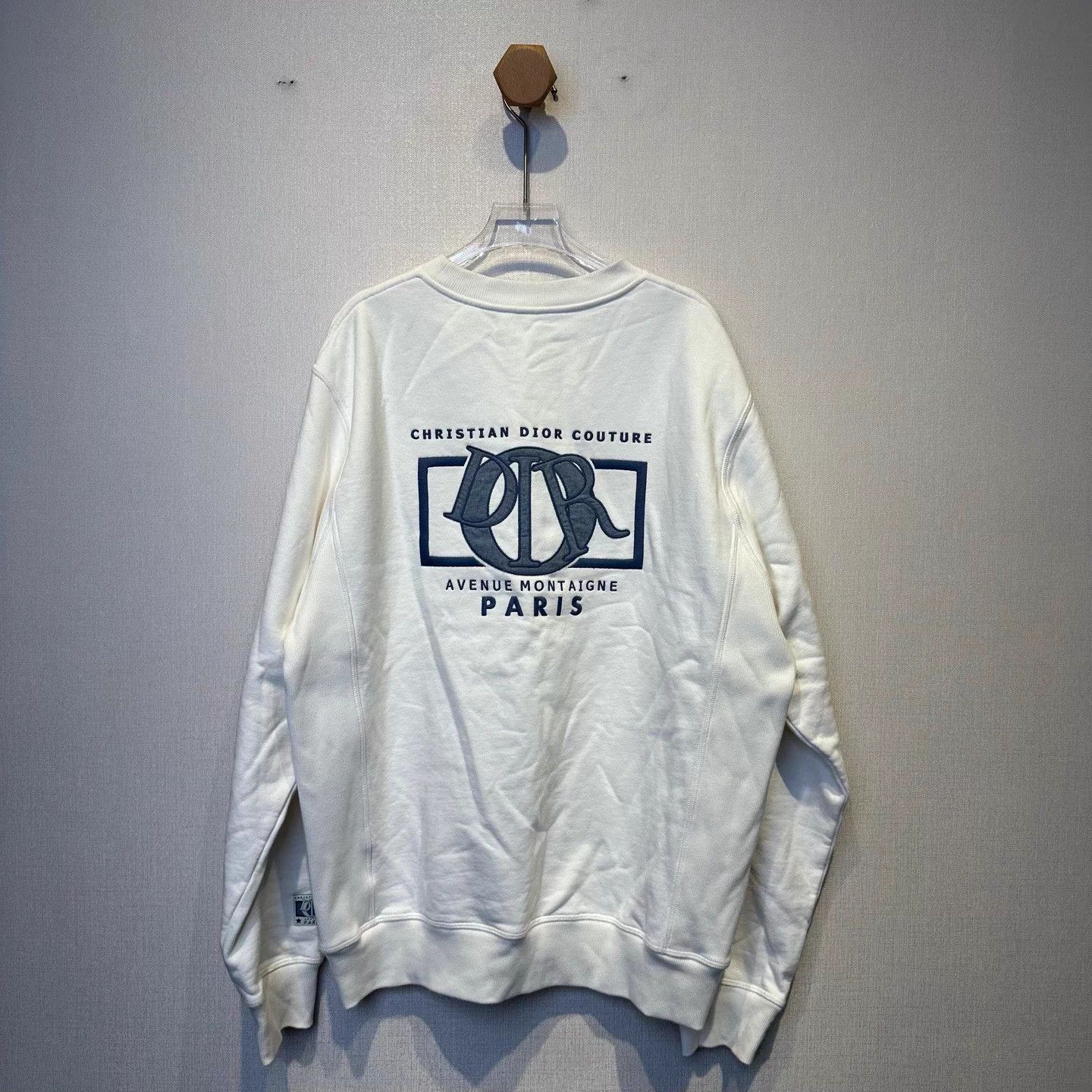 Dior Dior 24 big back logo patch embroidery crewneck sweatshirt M Size US M / EU 48-50 / 2 - 5 Thumbnail