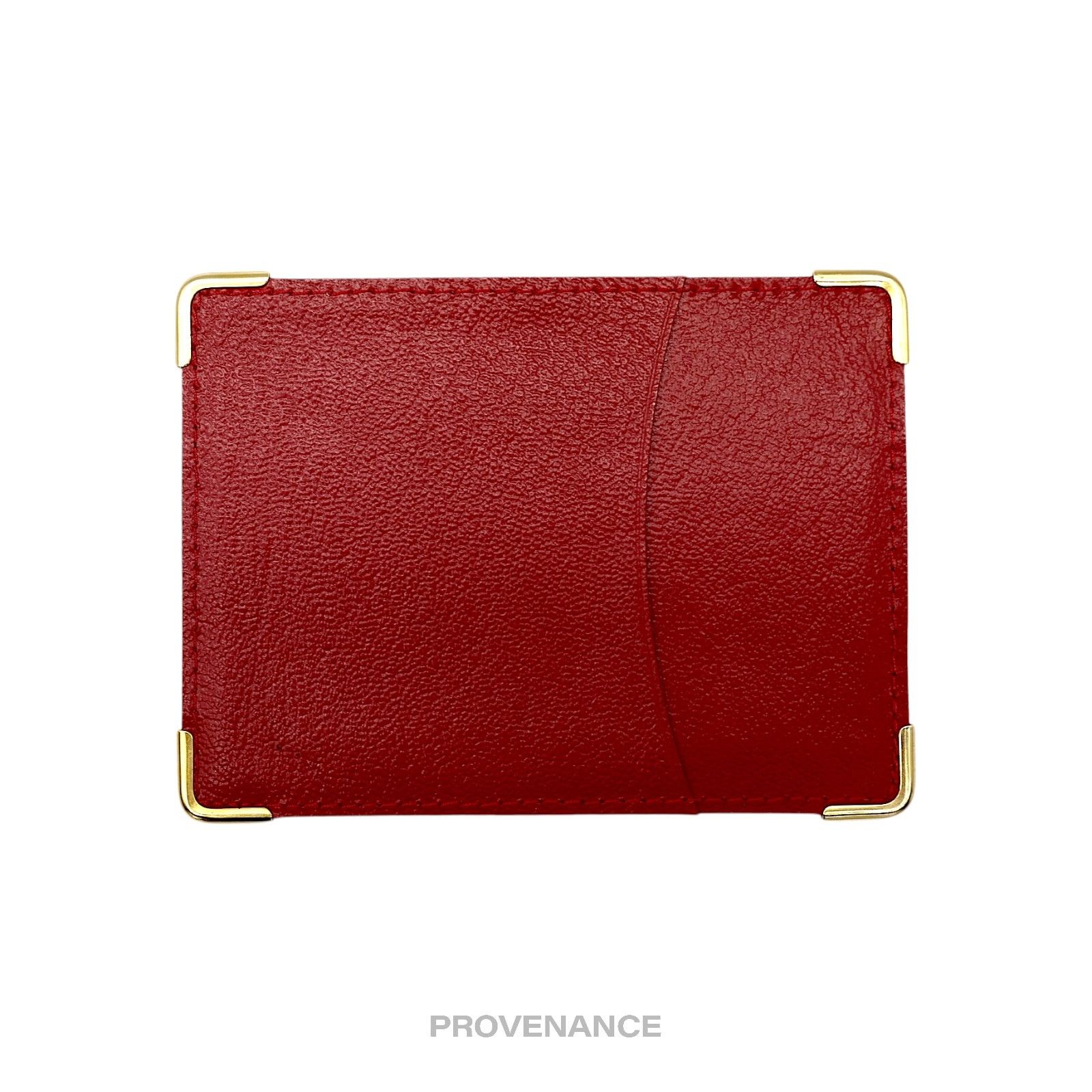 Rolex 🔴 Rolex Card Holder Wallet - Red Leather II Size ONE SIZE - 2 Thumbnail