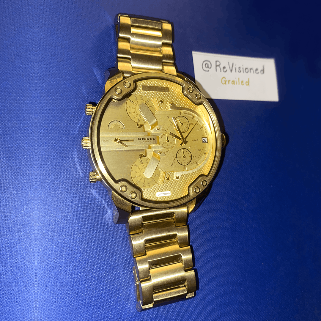 Diesel DIESEL 'Mr Daddy 2.0' Gold Watch 'DZ7399' Size ONE SIZE - 1 Thumbnail