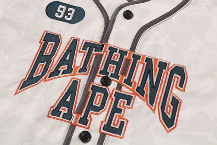 Bape Bape Baseball Shirt Size ONE SIZE - 3 Thumbnail