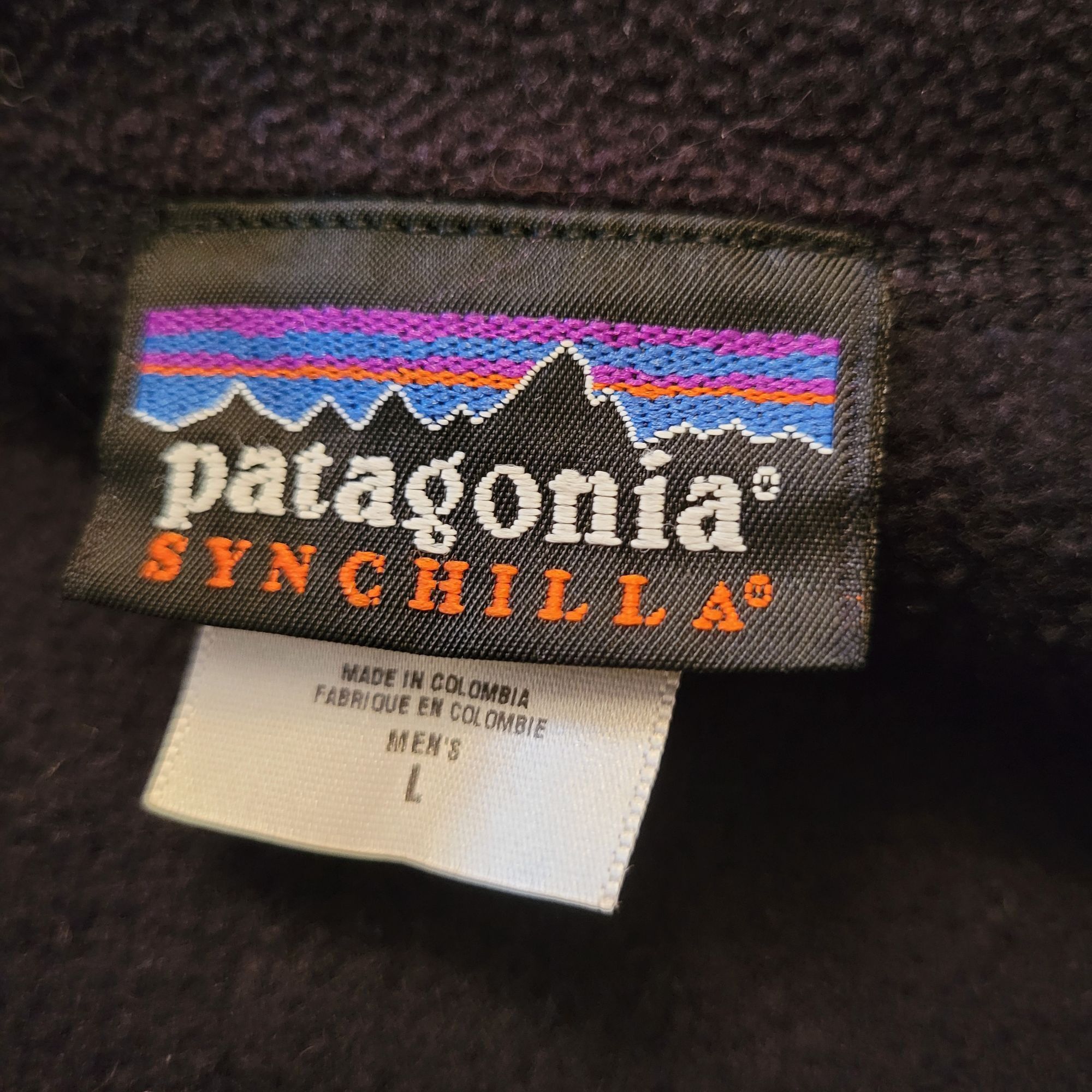 Patagonia Patagonia Synchilla Black Fleece Vest Full Zip L Layering Size US L / EU 52-54 / 3 - 5 Thumbnail