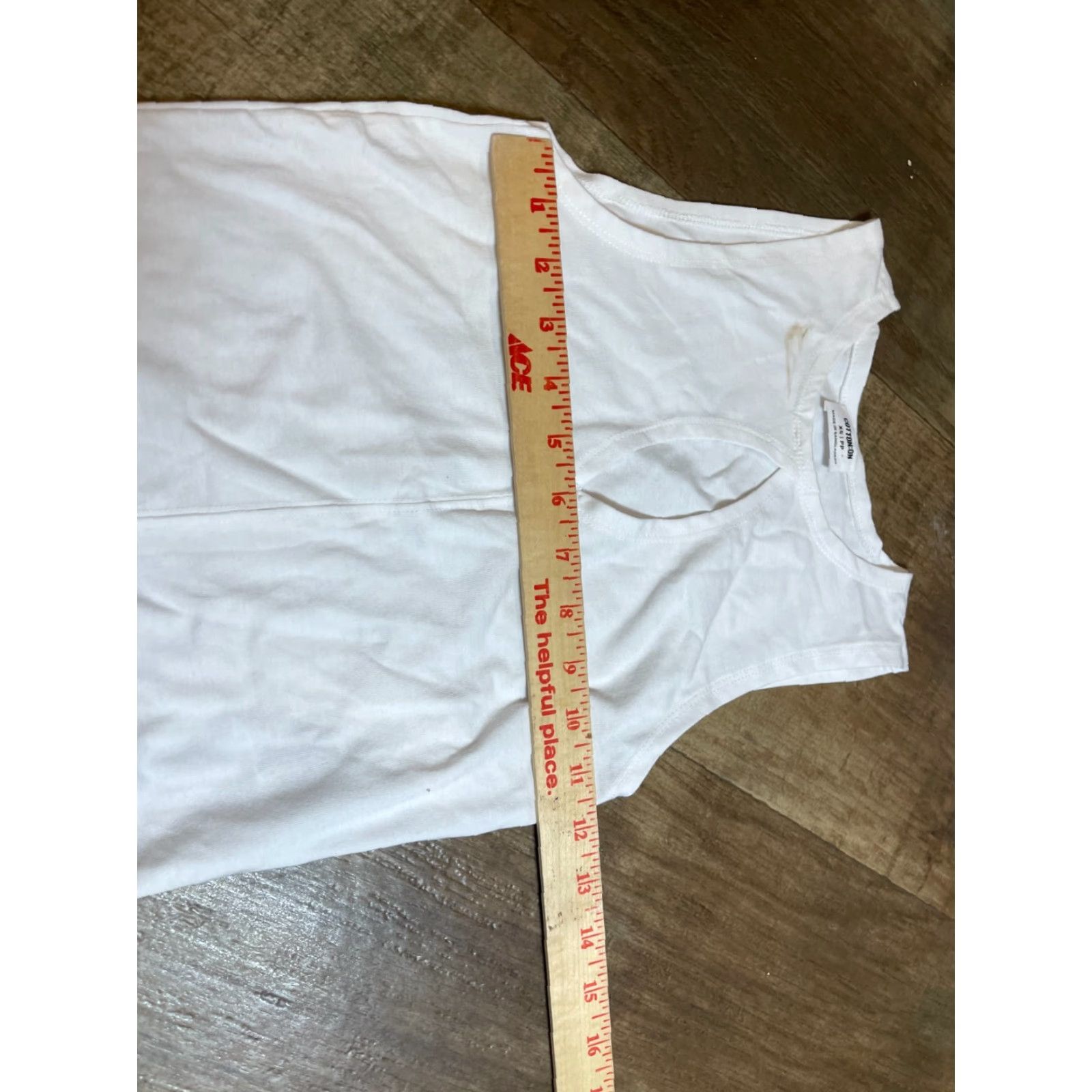 Cotton On Cotton On Crop Top Womens XS White Sleeveless Cropped Blouse Size XS / US 0-2 / IT 36-38 - 3 Thumbnail