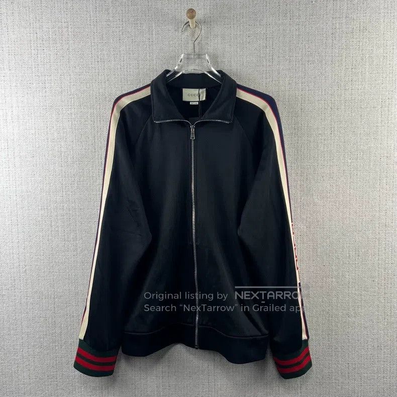 Gucci Gucci Classic jacket with striped zipper Size US XL / EU 56 / 4 - 1 Thumbnail