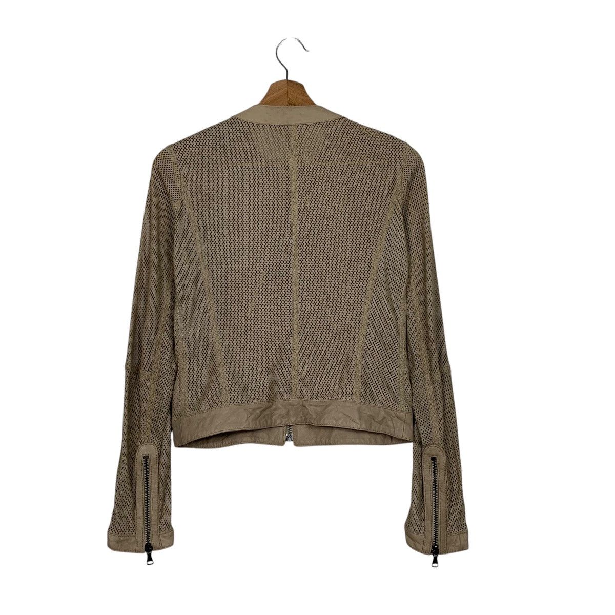 Other Ben' Mbarek See Through Leather Jacket Made In Italy Size XS / US 0-2 / IT 36-38 - 7 Thumbnail