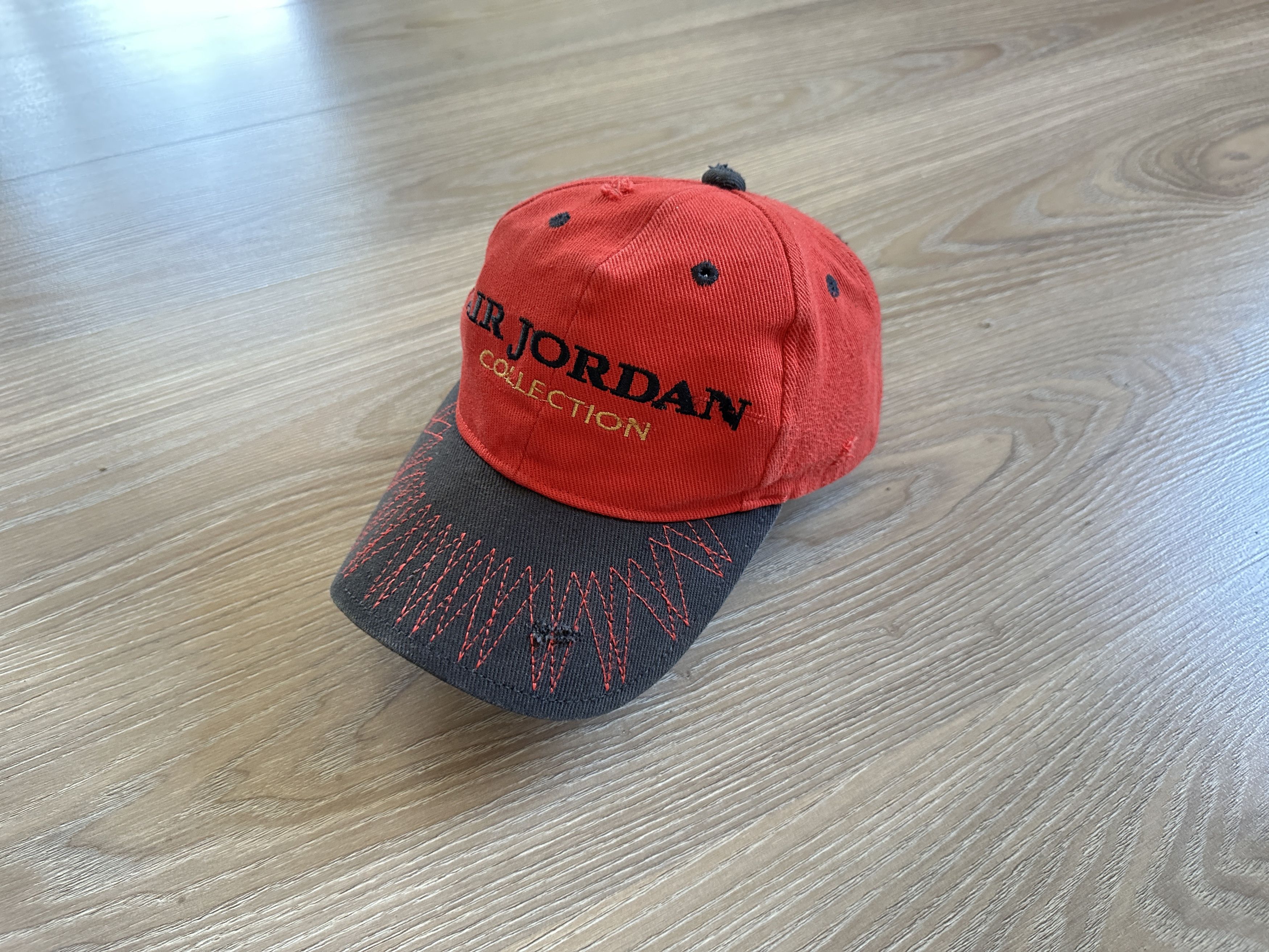 Jordan Brand × Nike × Vintage Rare Nike Vintage Air Jordan Baseball Cap Size ONE SIZE - 2 Thumbnail