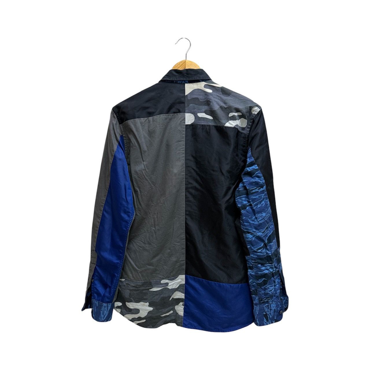 Diesel DIESEL PATCHWORK CAMO DESIGN STYLE BUTTON UP SHIRT Size US M / EU 48-50 / 2 - 2 Thumbnail