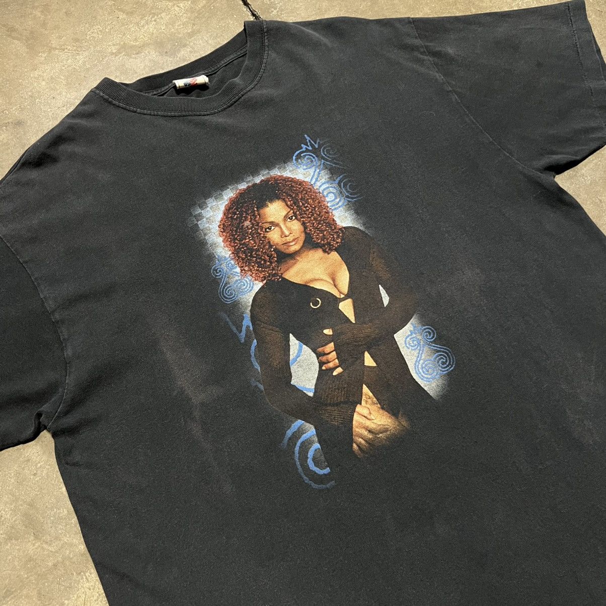 Band Tees Vintage 90s Janet Jackson Velvet Rope Tour Band Tee 90s Size US XL / EU 56 / 4 - 3 Thumbnail