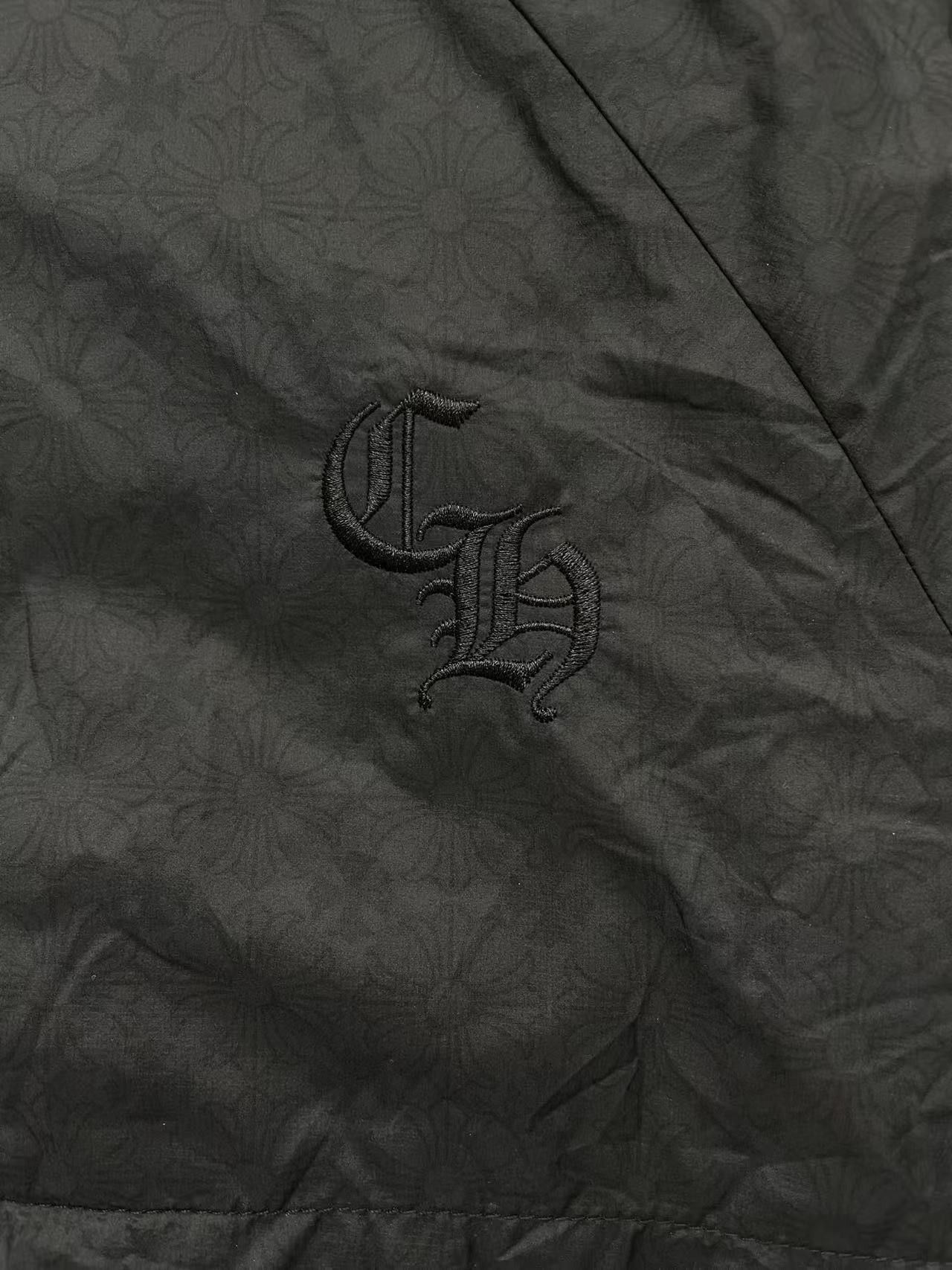 Chrome Hearts Chrome Hearts Tonal Monogram Cross Pattern Quilted Jacket Size US M / EU 48-50 / 2 - 4 Thumbnail