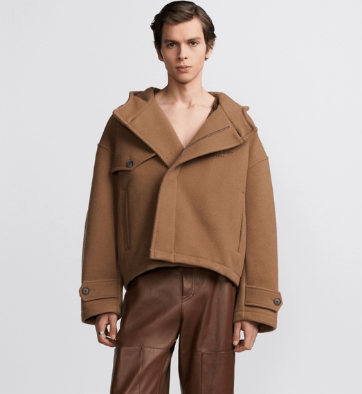 Dior o1w1db10525 443C42 Couture Hooded Jacket in Brown Size US M / EU 48-50 / 2 - 4 Thumbnail