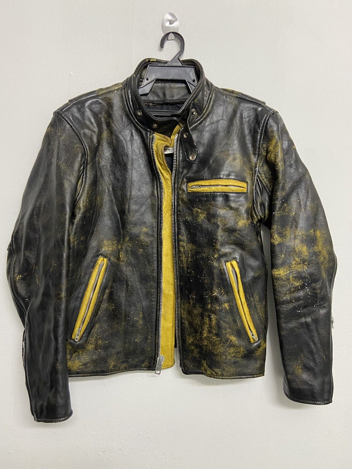 Branded Leather Branded Garments Inc Leather Care Racer Motorcycle jacket Size US S / EU 44-46 / 1 - 3 Thumbnail