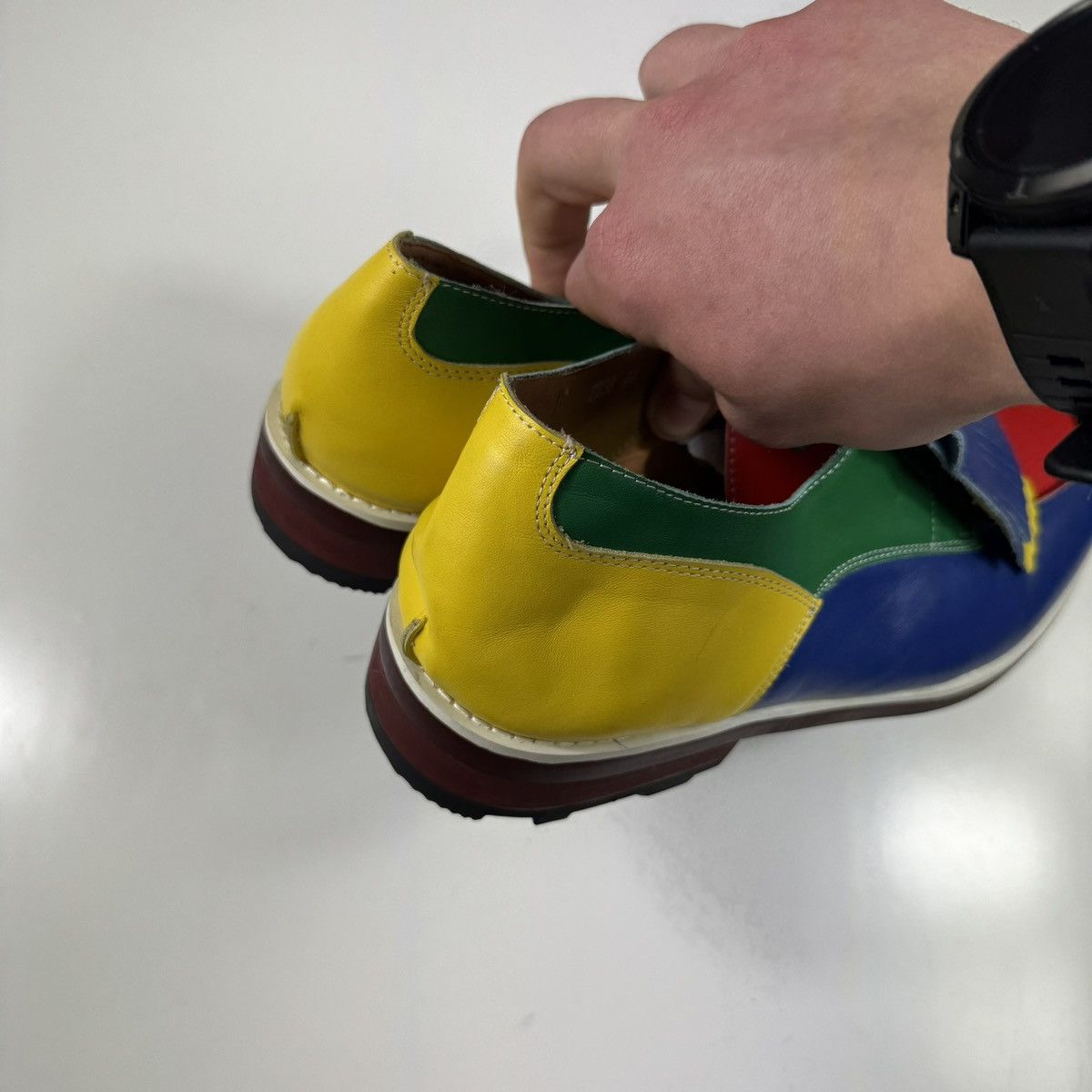 J.M. Weston RARE JM Weston Custom Made Multicolor Golf Derby Boots Shoes Size US 11 / EU 44 - 9 Thumbnail