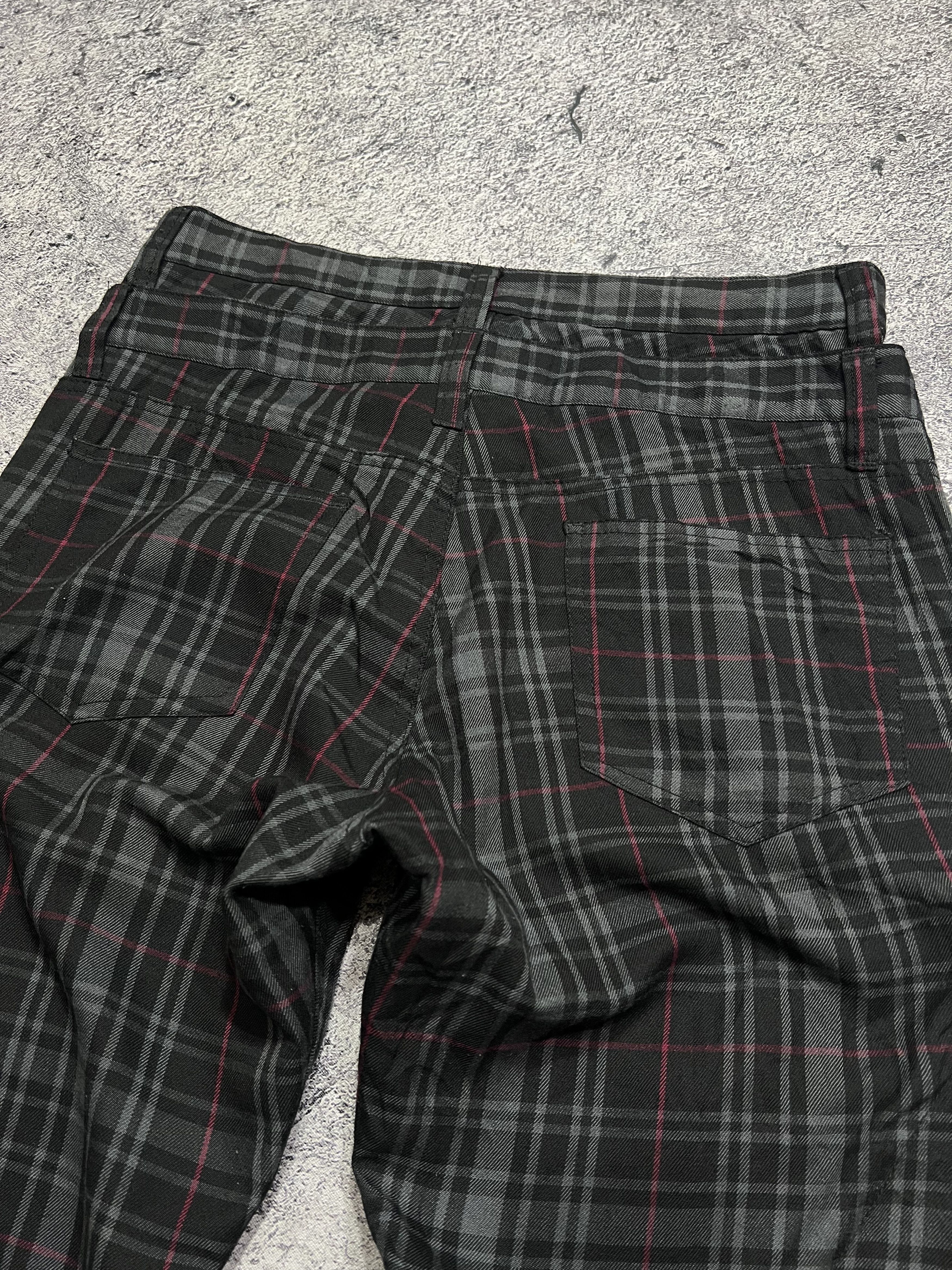 Japanese Brand 2000s Archival Hysteric Owens Punk Plaid Cargo y2k Ifsix Size US 32 / EU 48 - 4 Thumbnail