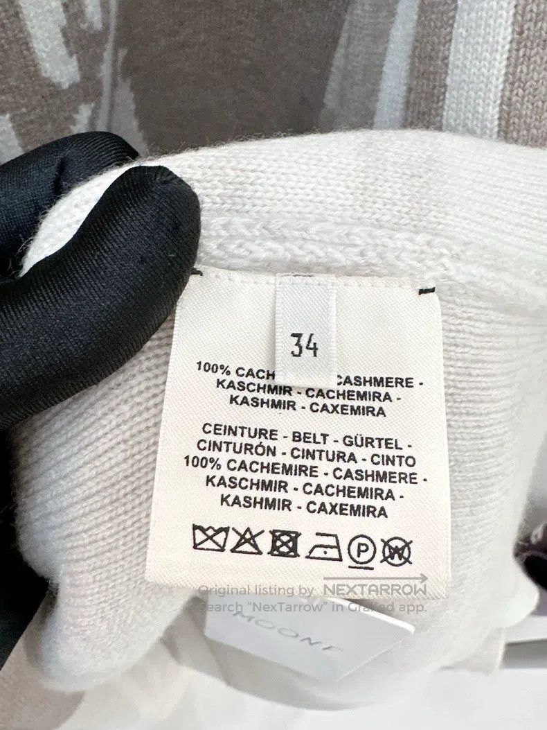 Hermes Hermes Multicolored cashmere long cardigan Size XXS / US 00 / IT 34 - 4 Thumbnail