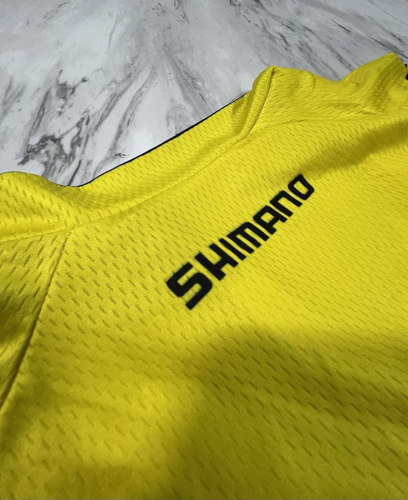 Other Shimano Yellow Cycling Jersey Full Zip Bike Shirt Mens XXL#8 Size ONE SIZE - 8 Thumbnail