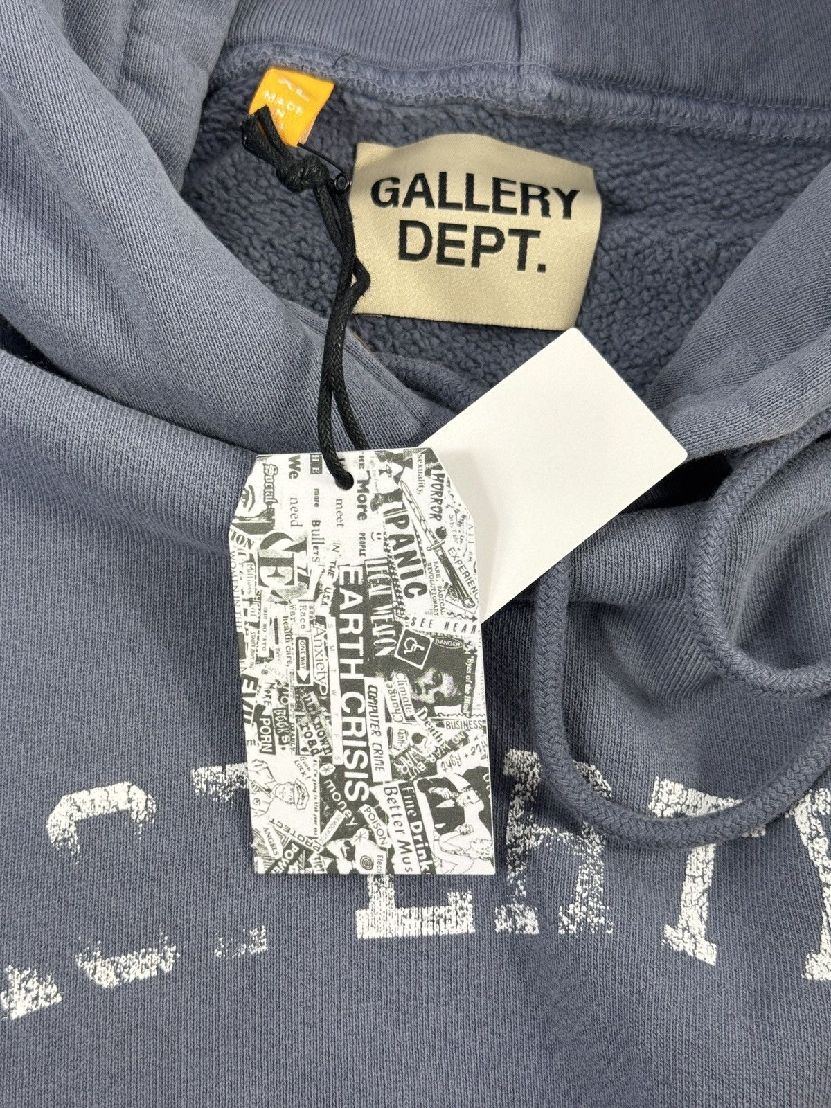 Gallery Dept. PROPERTY LOGO PRINT HOODIE Size US XL / EU 56 / 4 - 6 Thumbnail