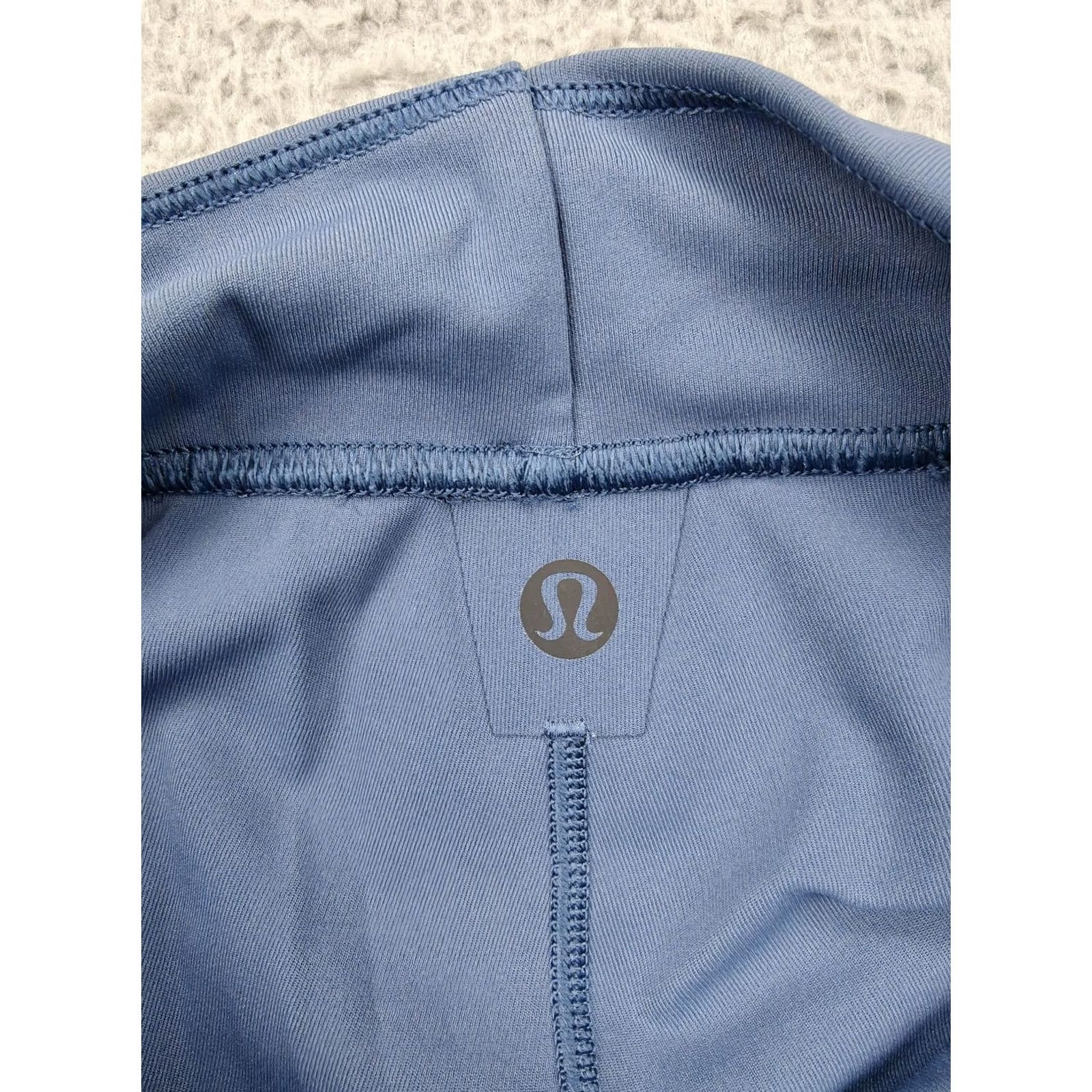 Lululemon Lululemon Womens 8 Blue Running Leggings Zip Ankle Pocket Athletic Gym Pants N/ A Size 30" / US 8 / IT 44 - 7 Thumbnail