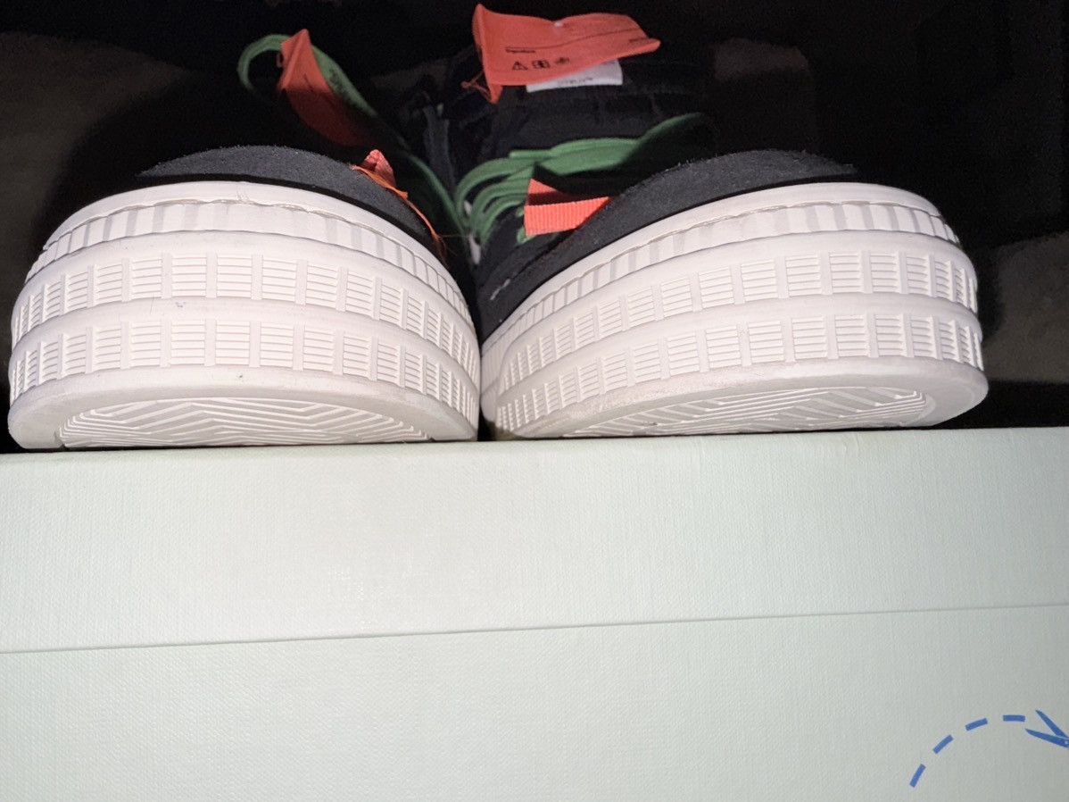 Off-White Off White “Off Court 3.0 Leather” Zebra Black, DS! OG Box Size US 12 / EU 45 - 23 Thumbnail