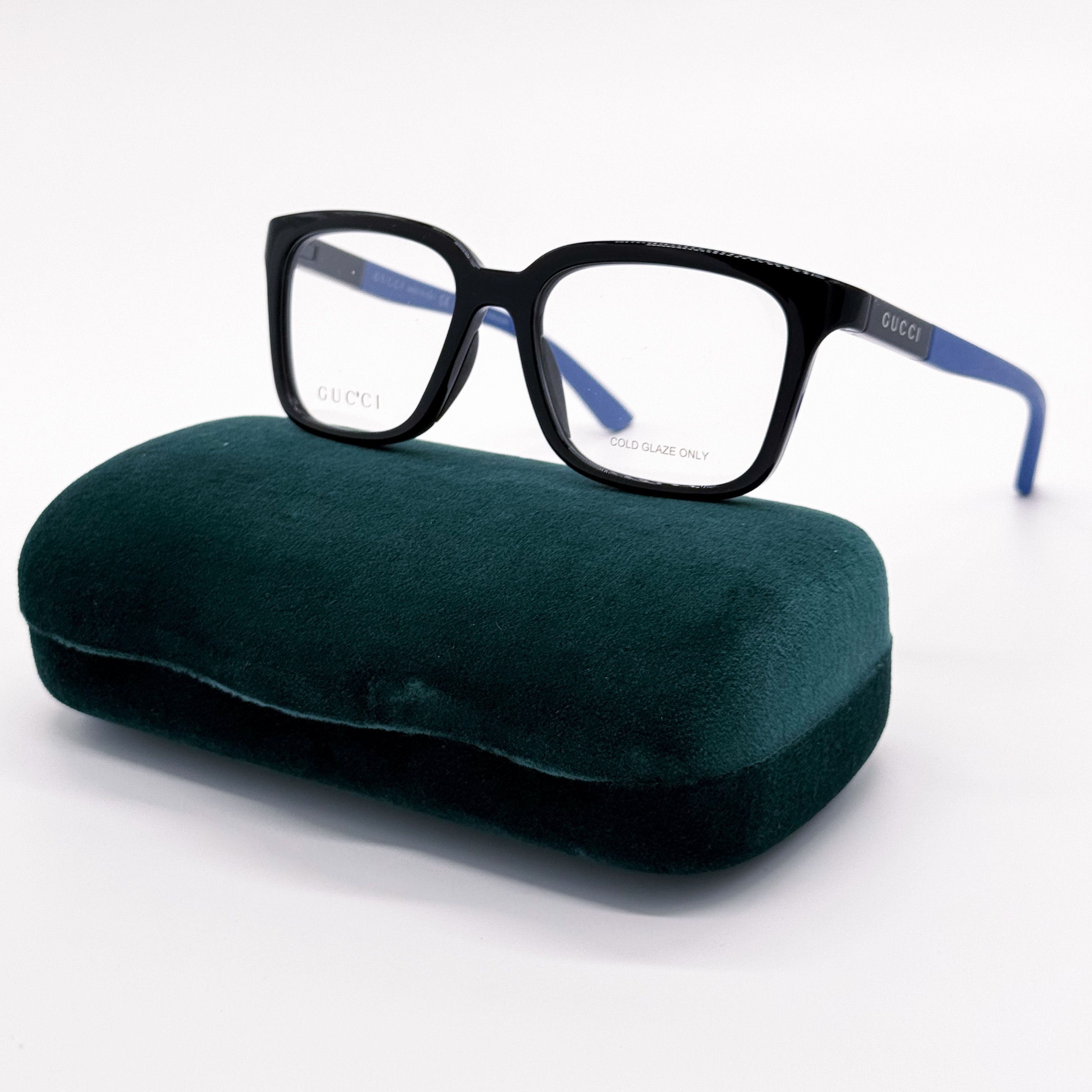 Silk Scarf Burberry Be2262 NEW GUCCI GG1738O 004 BLACK/BLUE MEN - Main Image