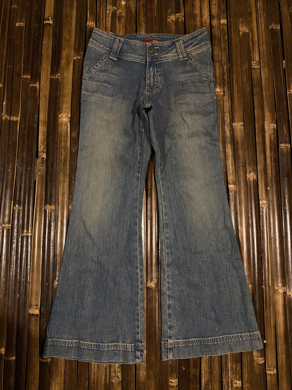 Y2K TIPSTER VINTAGE FLARE BOOTCUT JEANS
