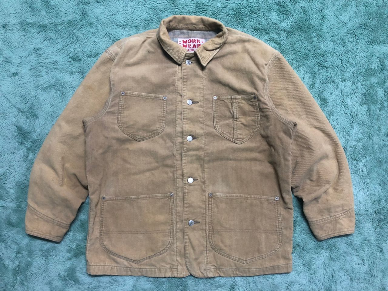 JAPANESE BRAND SUN VALLEY WORK WEAR CORDUROY JACKET