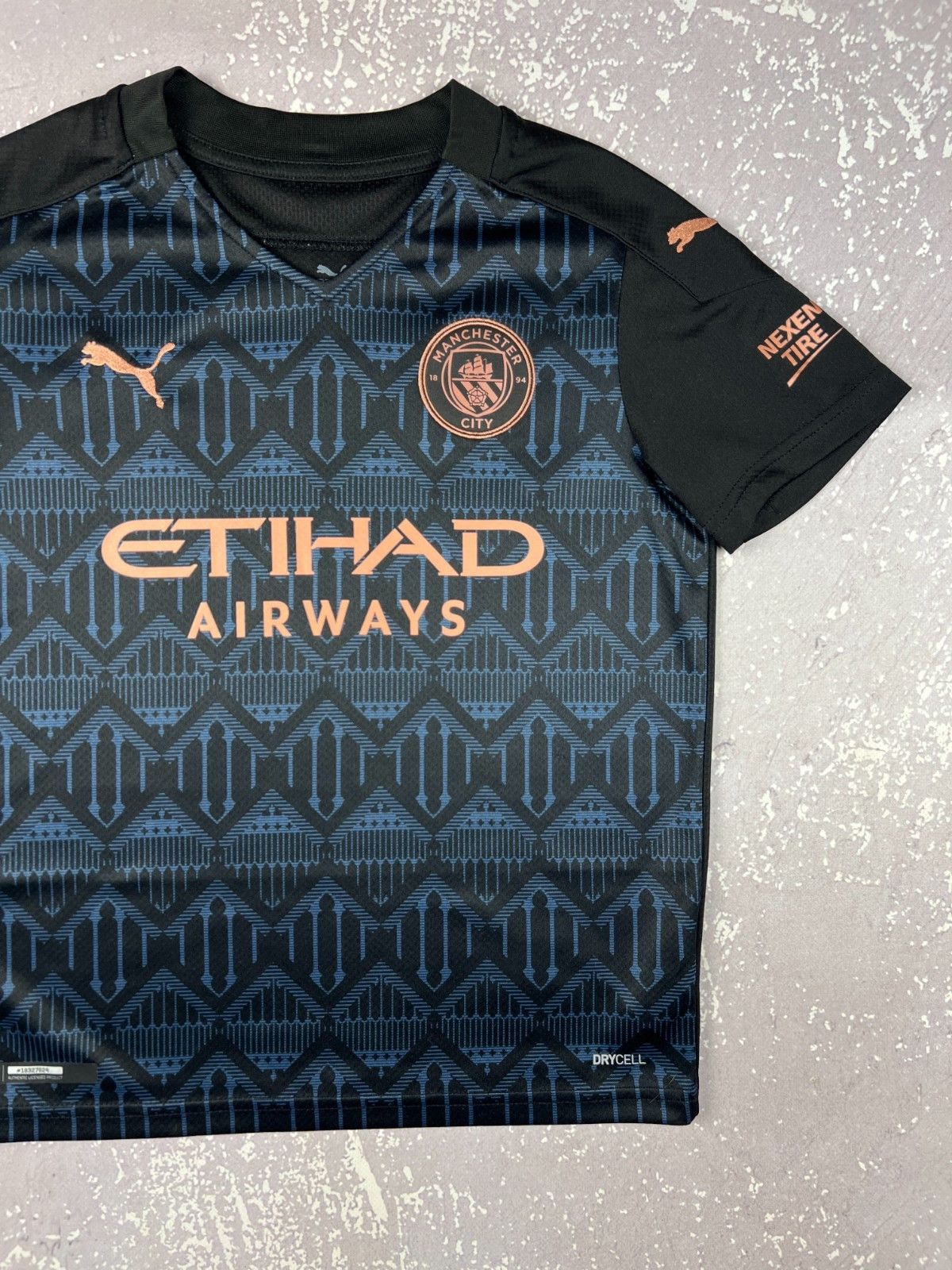 Puma 2020/2021 Puma Manchester City Away Jersey Boys Youth 9-10 Y Size US XXS / EU 40 - 2 Thumbnail
