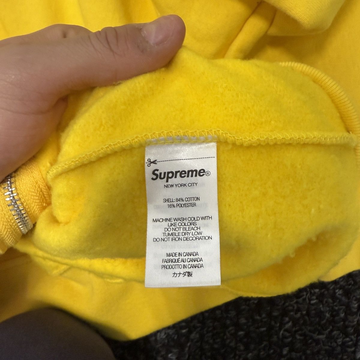 Supreme Supreme Small Box Logo Drawcord Zip Up Hoodie Size US L / EU 52-54 / 3 - 6 Thumbnail