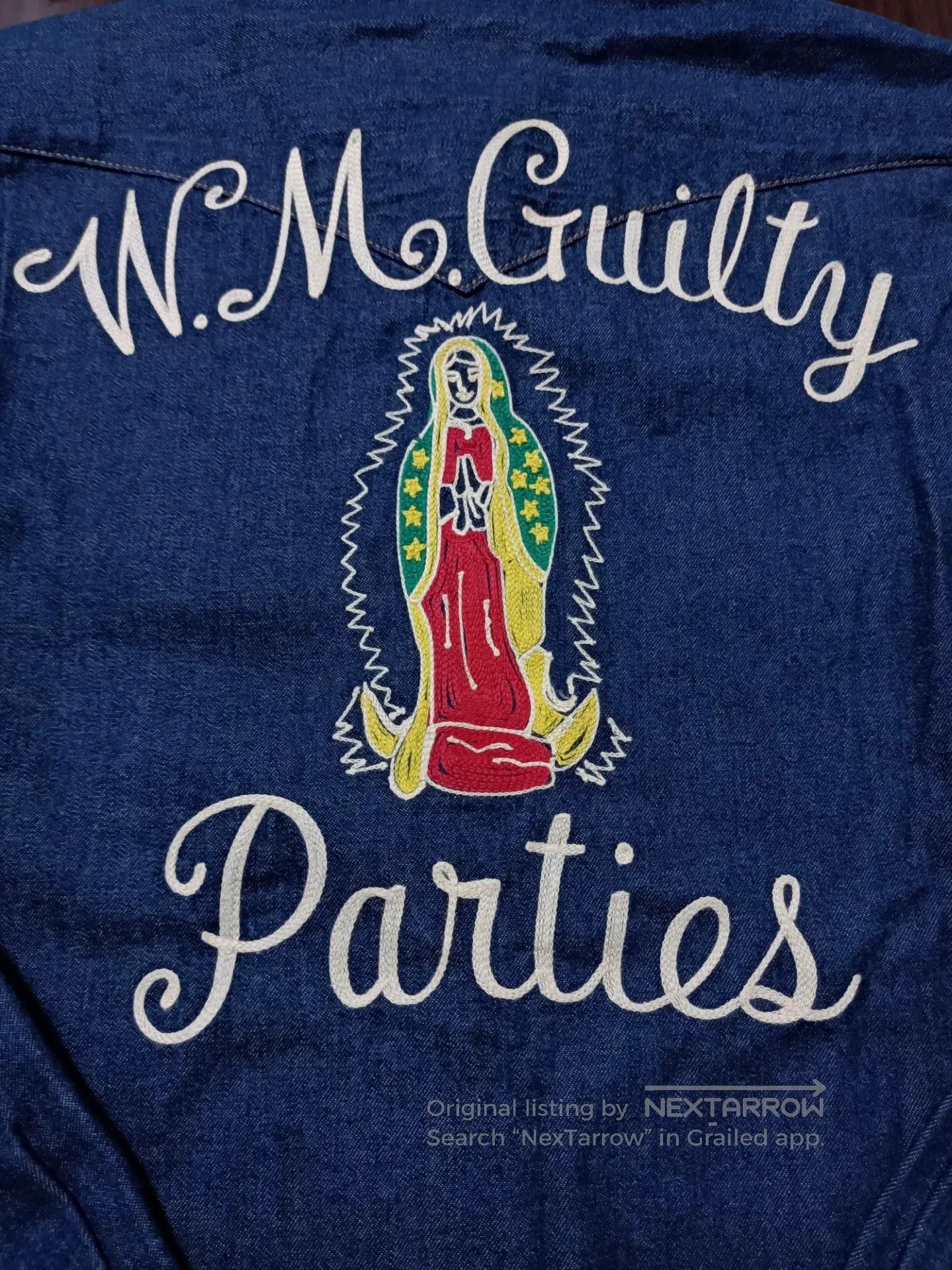Wacko Maria Wacko Maria Embroidered Virgin Denim Jacket. Size US S / EU 44-46 / 1 - 6 Thumbnail