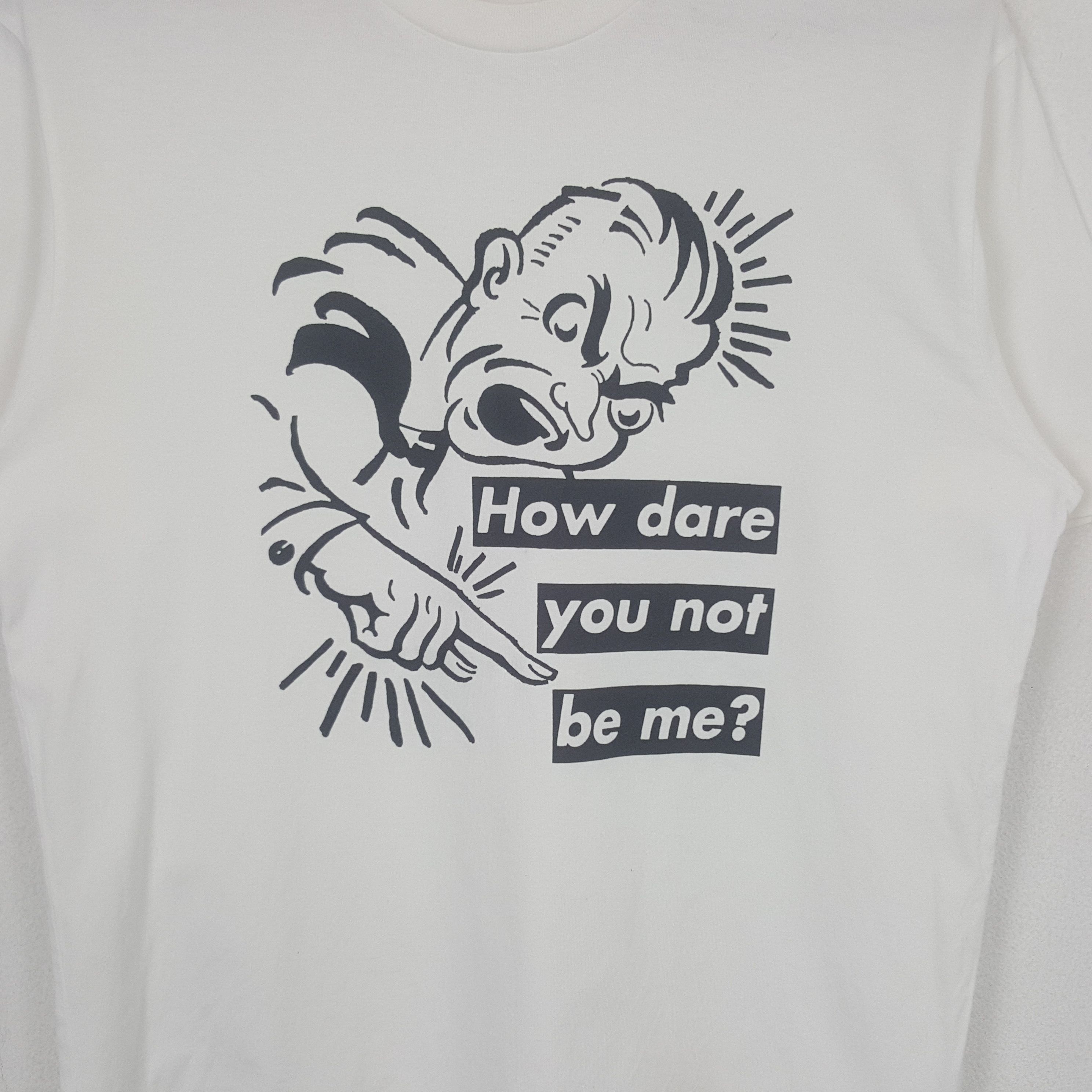 Barbara Kruger Vintage Barbara Kruger Japanese Brand Tshirt C299N71 Size US M / EU 48-50 / 2 - 2 Thumbnail