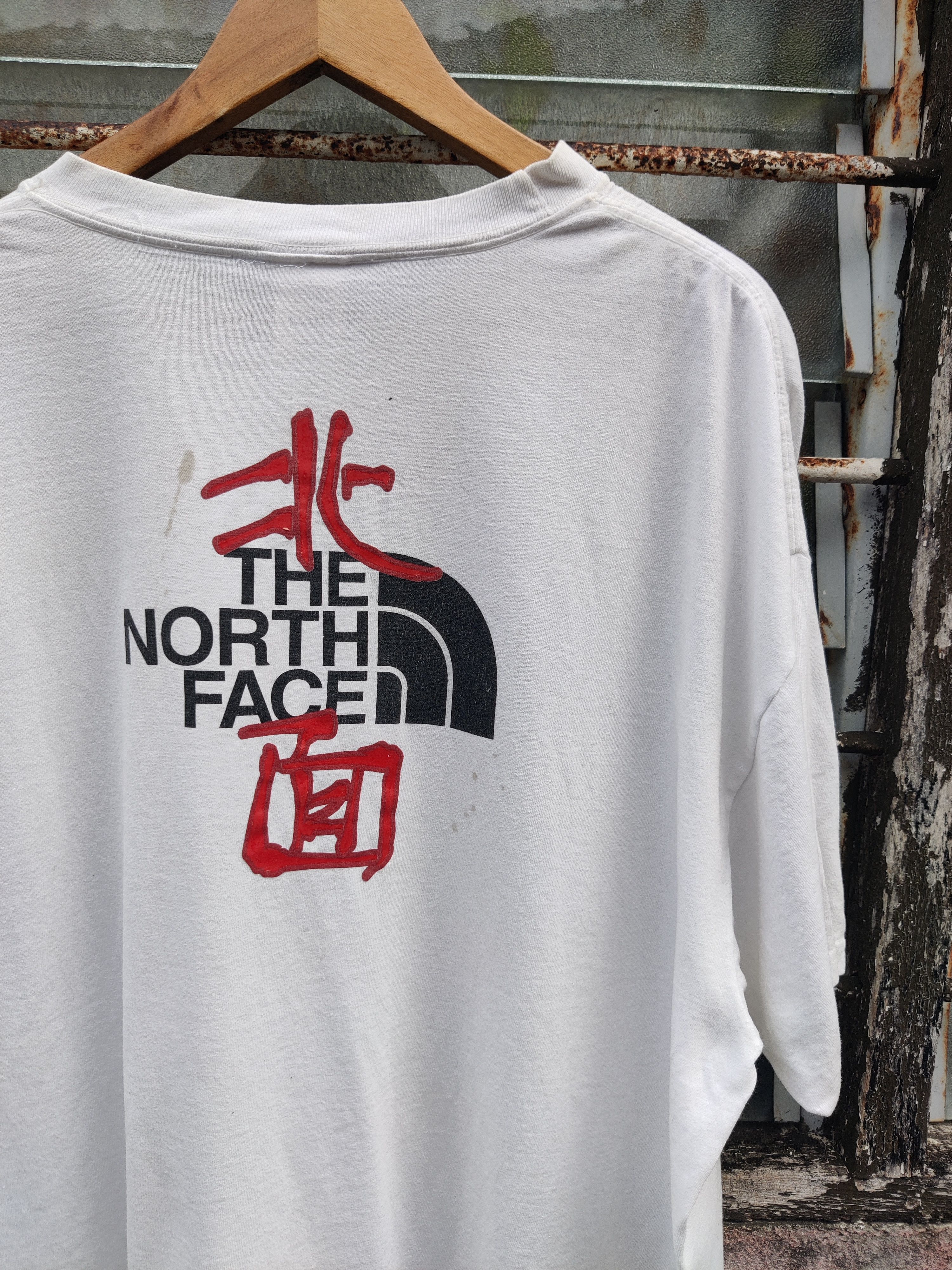 The North Face Vintage Archival The North Face Custom Japan Wording Shirt Size US XL / EU 56 / 4 - 3 Thumbnail