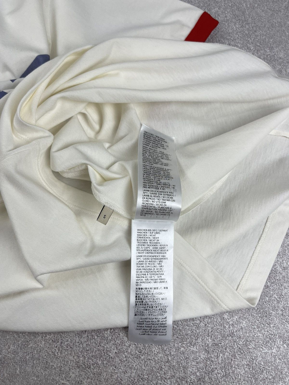 Adidas × Gucci Gucci x Adidas Cotton Jersey T-Shirt White/Red Unisex Size US S / EU 44-46 / 1 - 9 Thumbnail