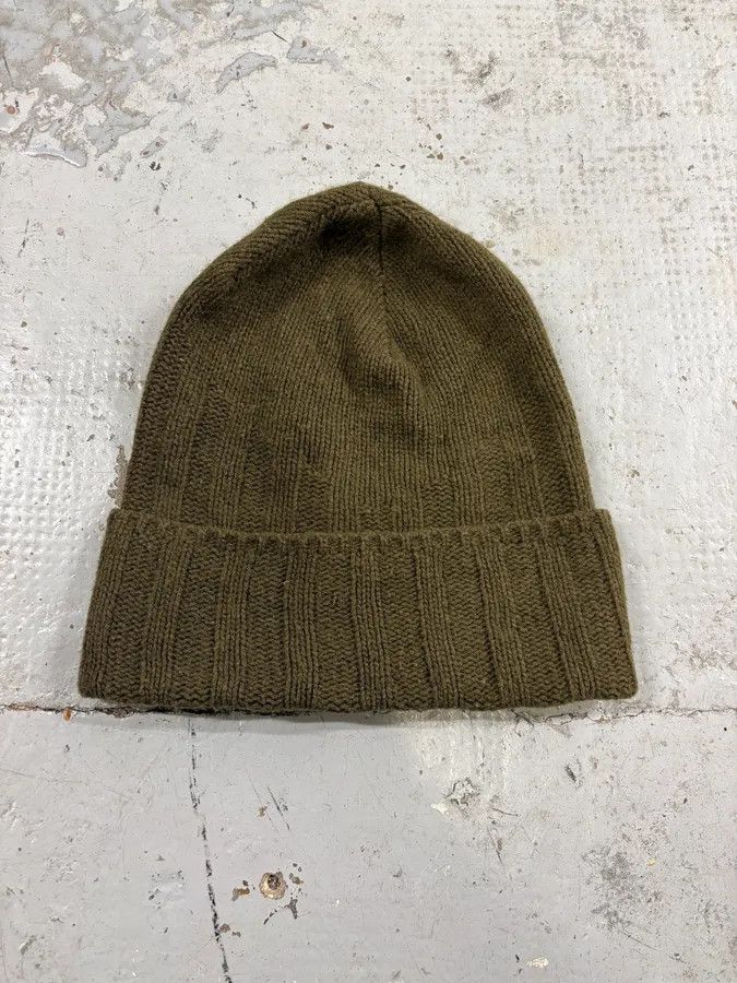 Dolce & Gabbana AW2003 Dolce & Gabbana Khaki Wool Beanie Size ONE SIZE - 4 Thumbnail