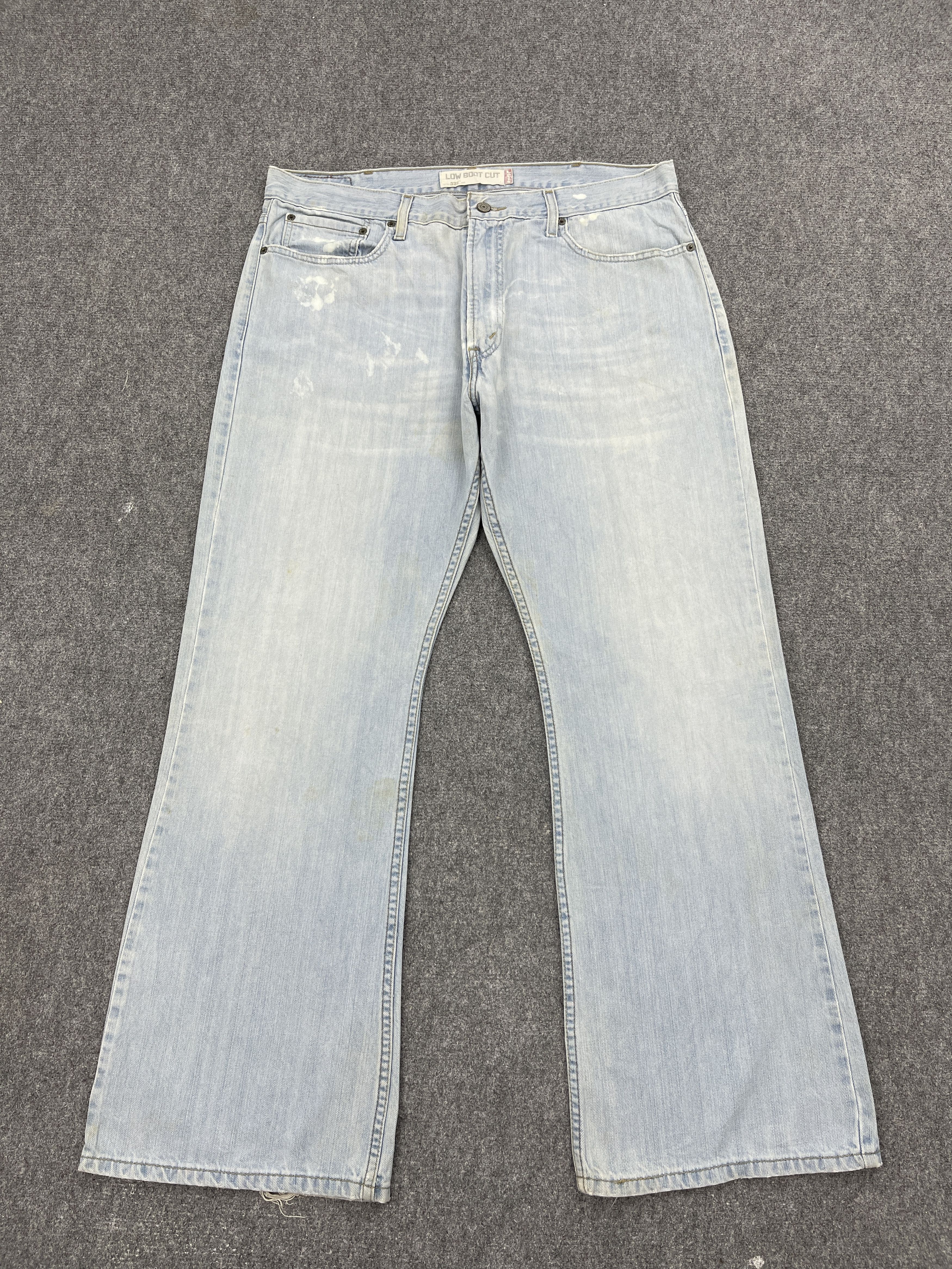 Levi's × Vintage Vintage Levis 527 Light Washed Bootcut Bell Bottom Jeans Size US 37 - 1 Thumbnail