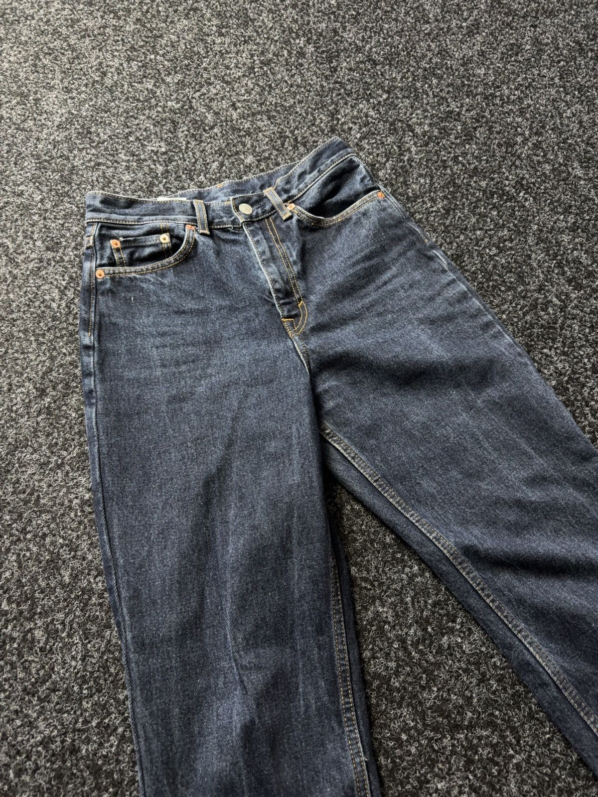 Cos Luxury 00s COS Straight Dark Wash Jeans Size 25 Minimalist Size 25" / US 0 / IT 36 - 5 Thumbnail