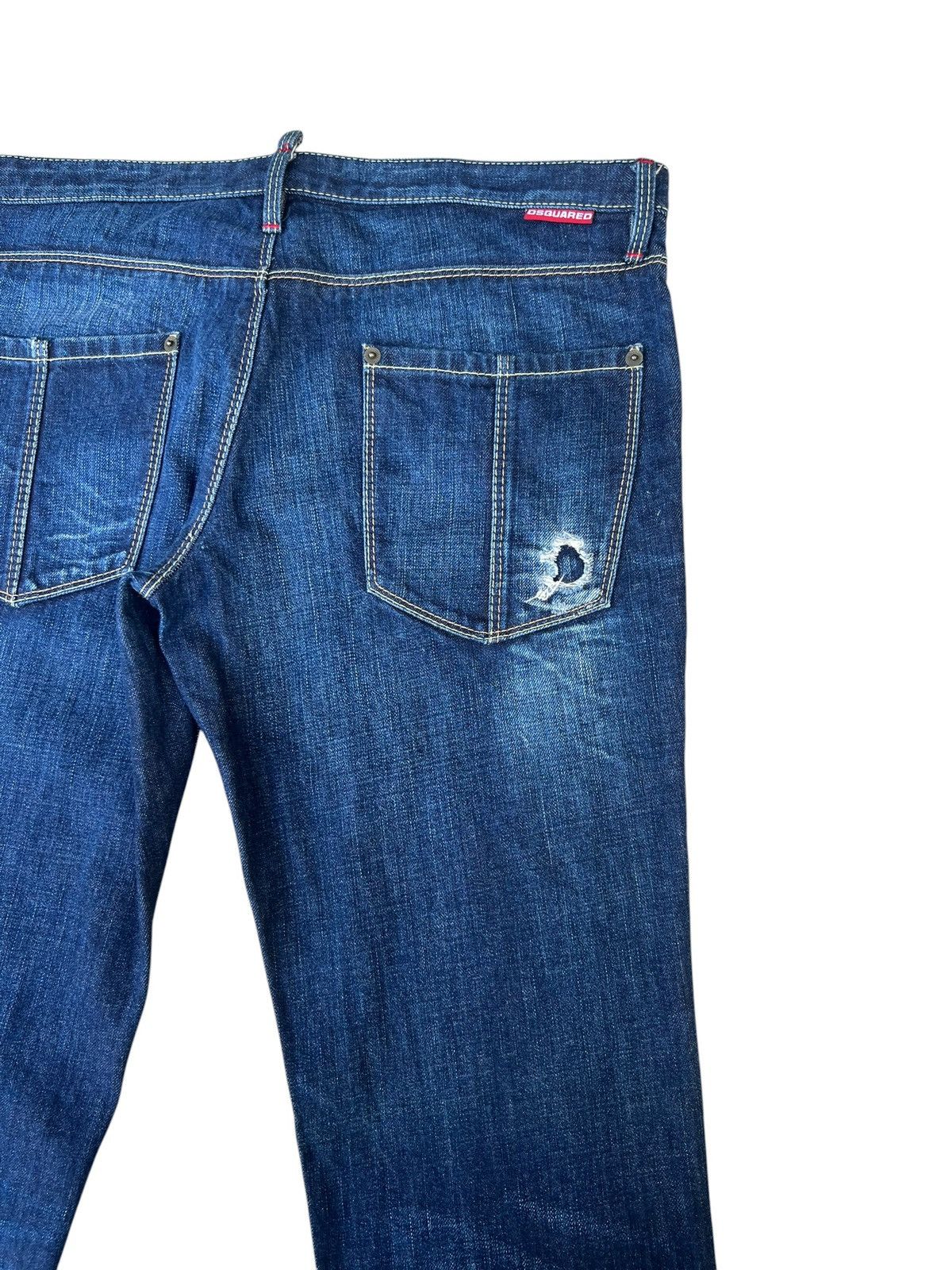 Dsquared2 Dsquared2 Made in Italy Distressed Ripped Skinny Jeans Size US 32 / EU 48 - 15 Thumbnail