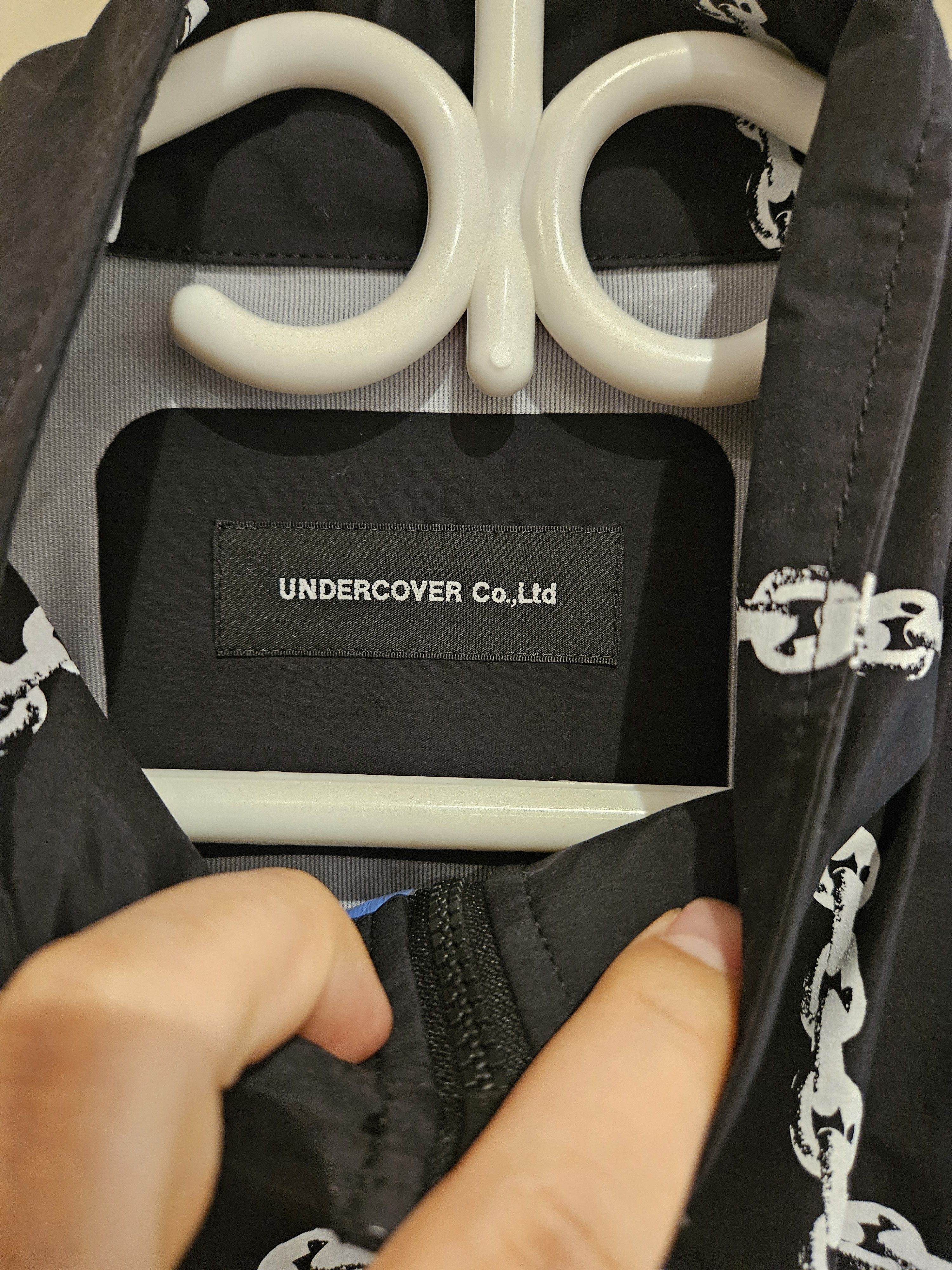 Undercover (CLOSET CLEAN OUT) 80%Sale UnderCover chain print jacket XL Size US XL / EU 56 / 4 - 8 Thumbnail