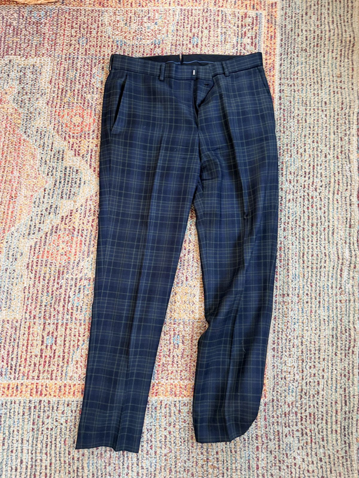Brooks Brothers Brooks Brothers Tartan Regent Pants Size US 33 - 1 Thumbnail