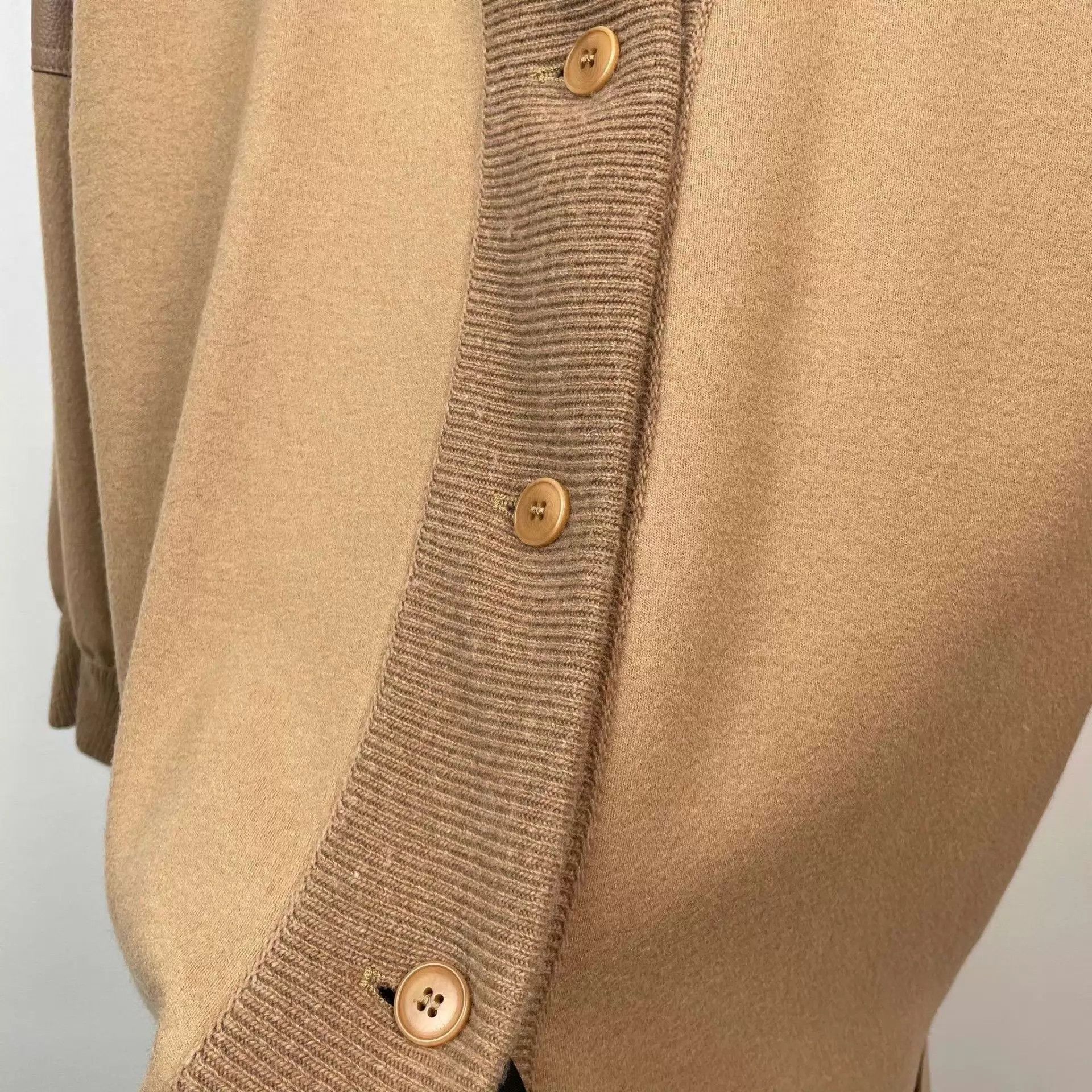 Max Mara MaxMara Camel Wool Coat L 98 New Size L / US 10 / IT 46 - 7 Thumbnail