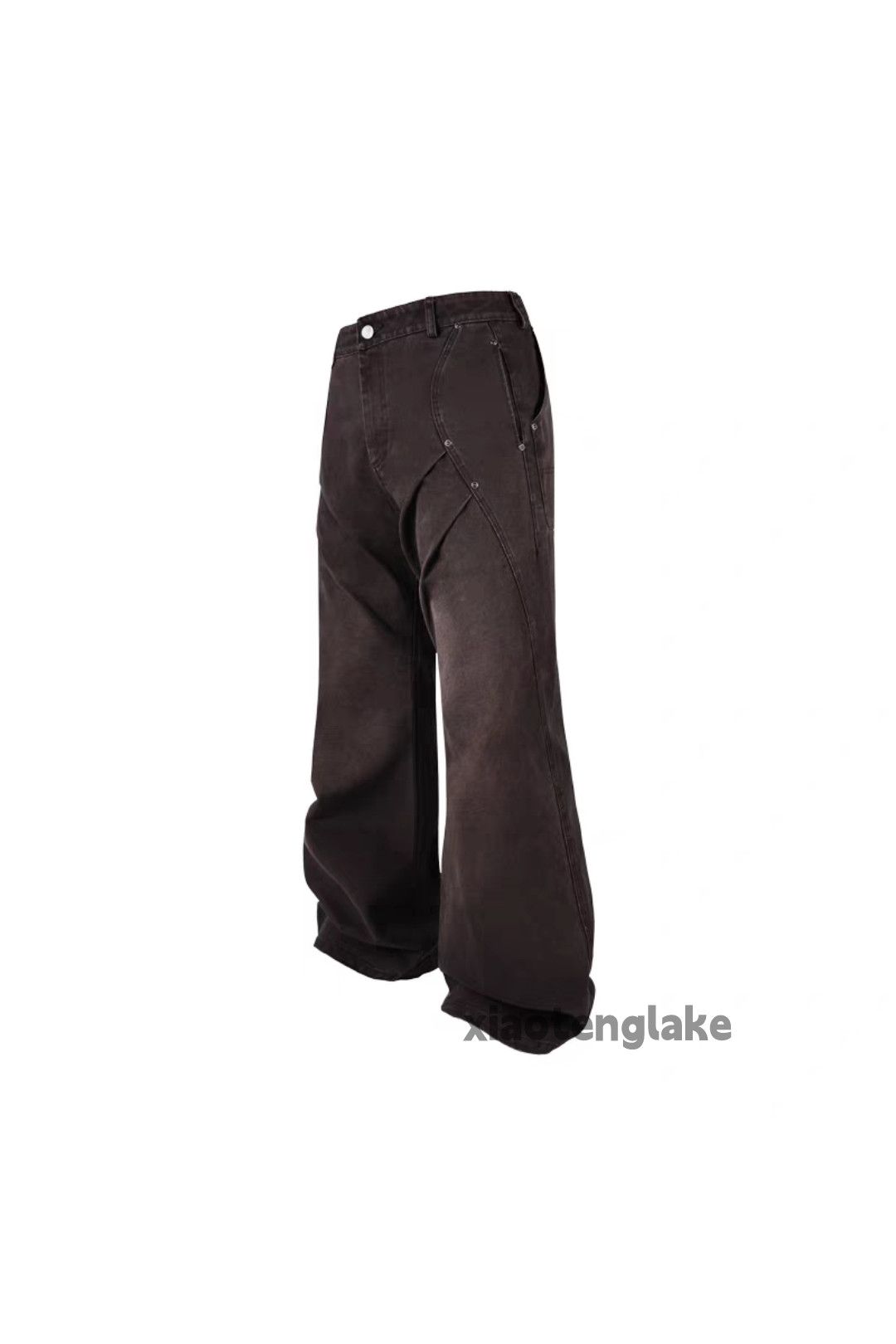 Vintage Utility punk yuppie grunge work cargo patchwork pants Size US 36 / EU 52 - 4 Thumbnail