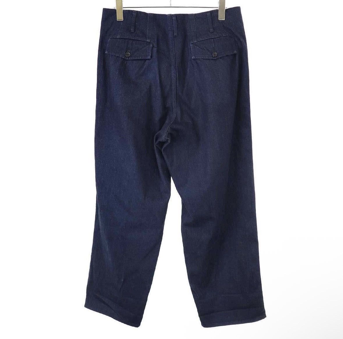 Yohji Yamamoto Yohji Yamamoto Pour Homme Wide Leg Denim Pants Size US 34 / EU 50 - 5 Thumbnail