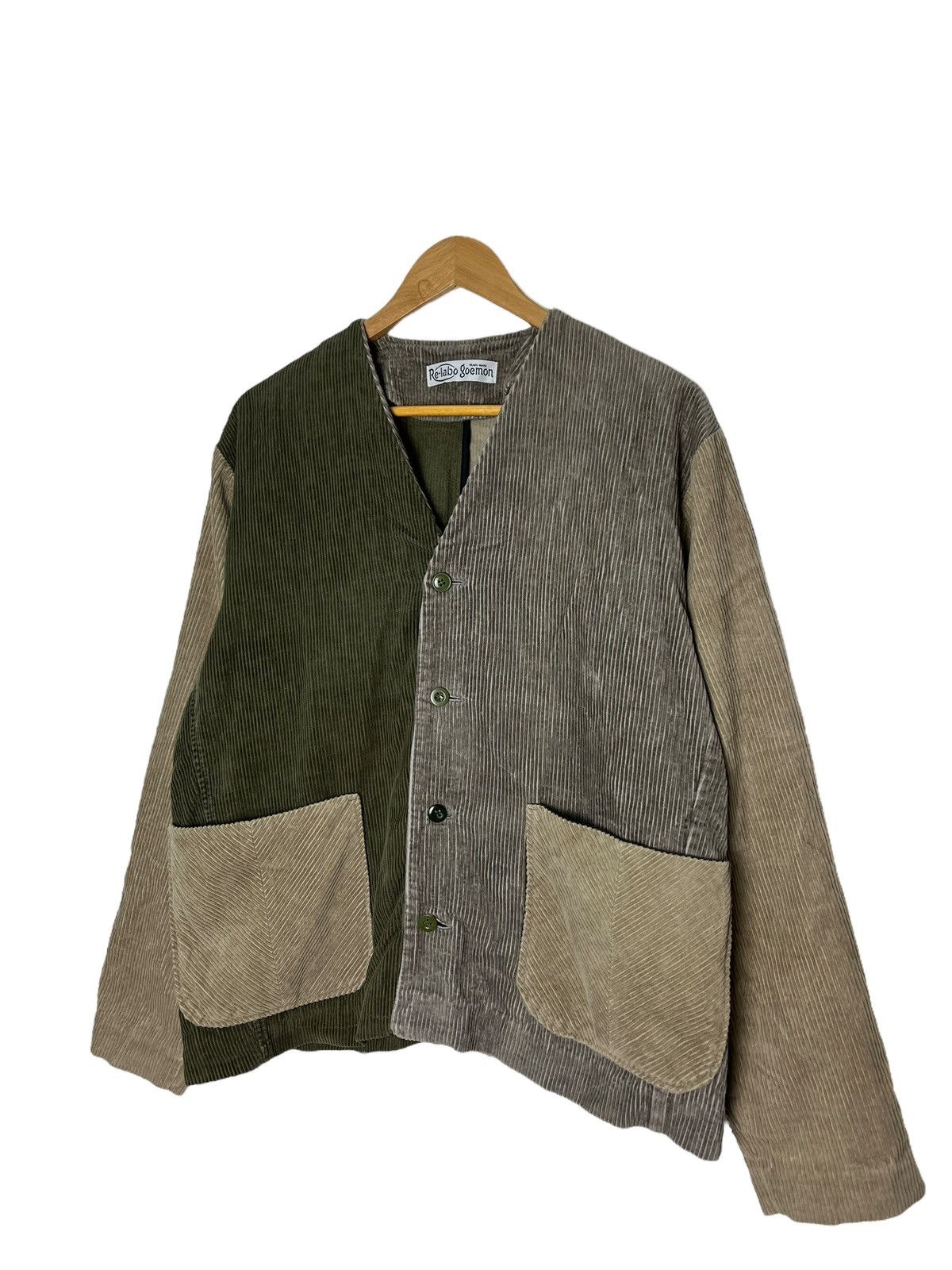 Japanese Brand Corduroy Jacket Made in Japan Size US XL / EU 56 / 4 - 2 Thumbnail