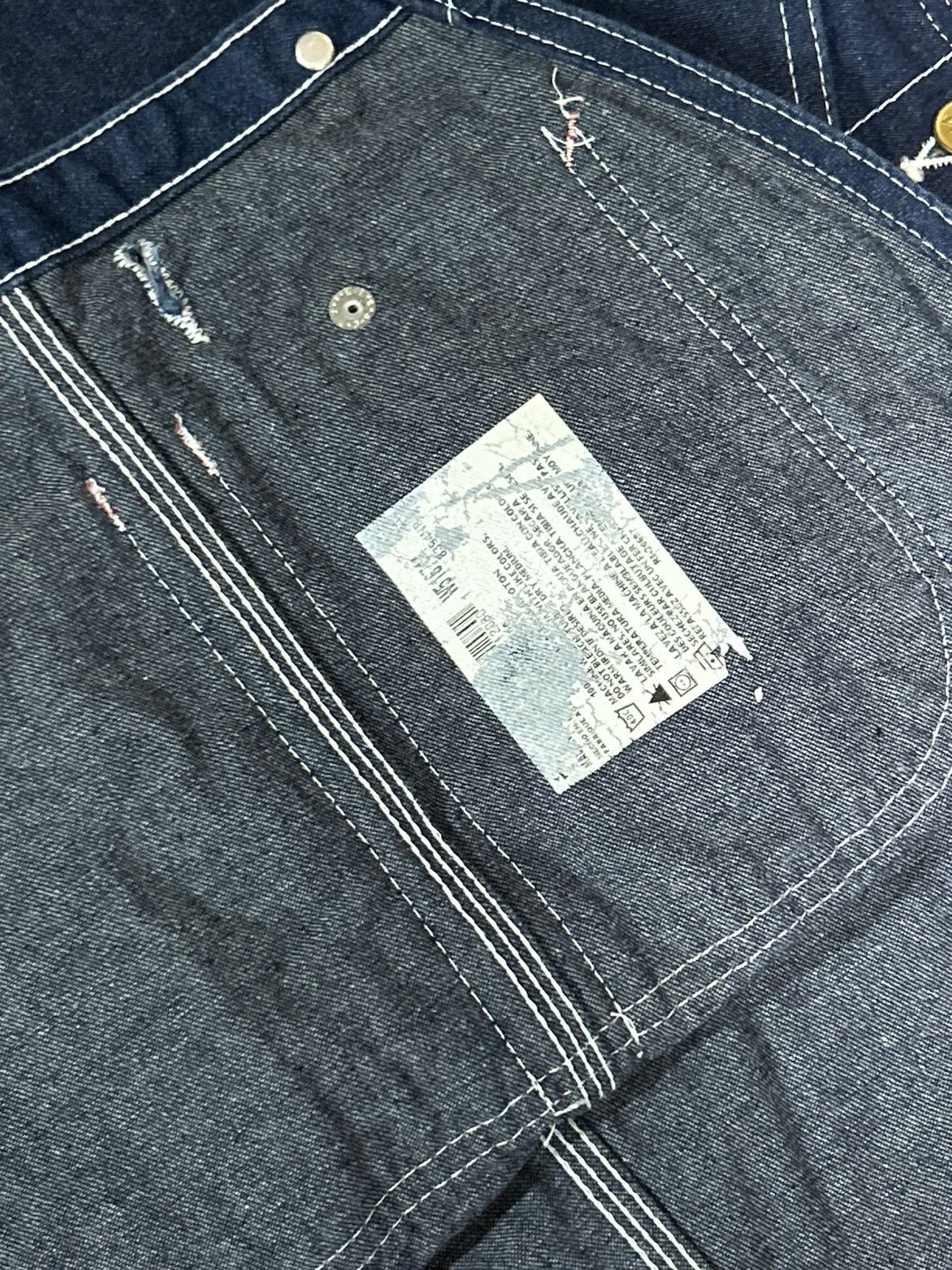 Carhartt × Dickies Vintage 90s Dickies overall denim Size US 36 / EU 52 - 5 Thumbnail